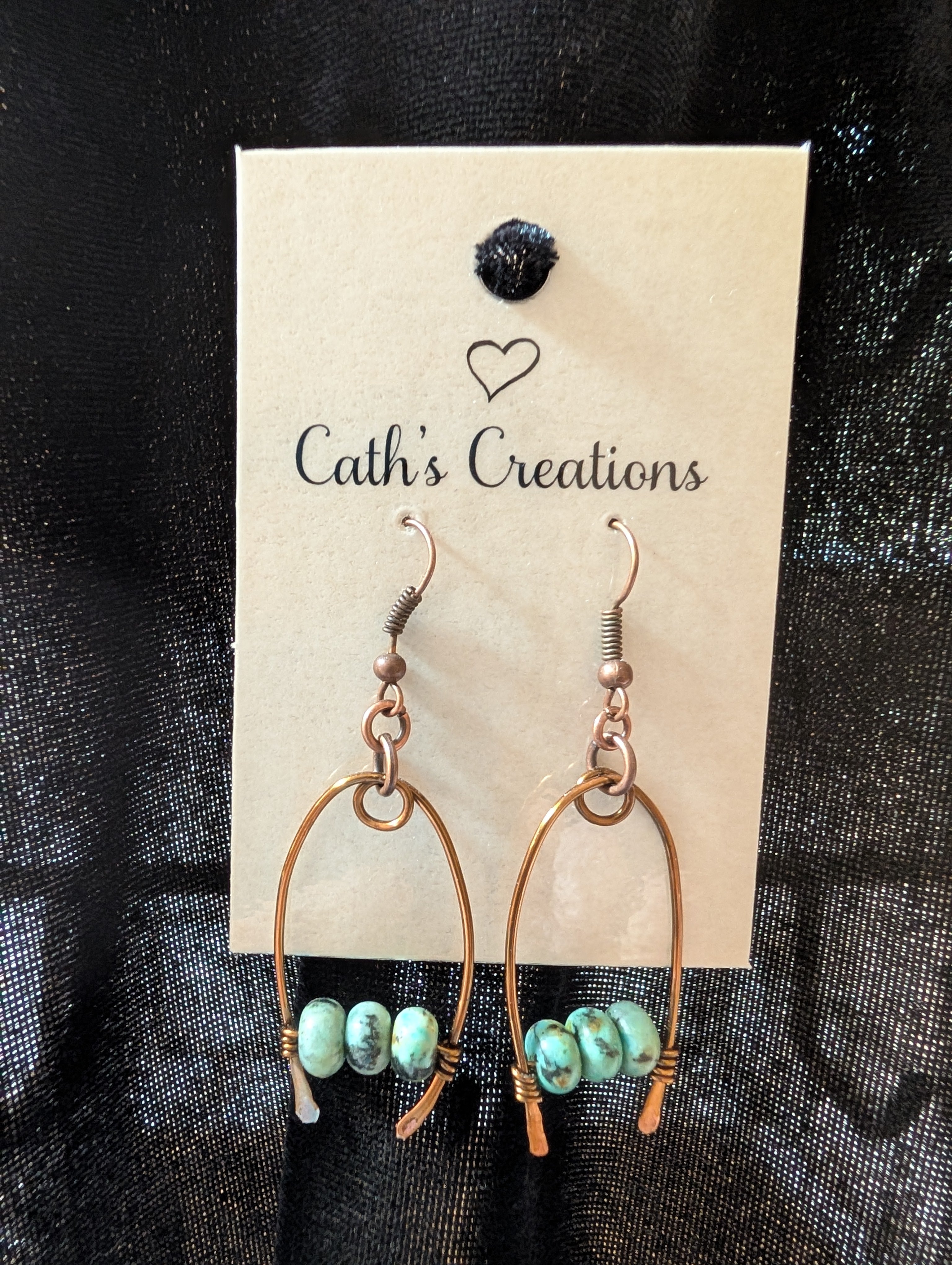 Handmade earrings  #730