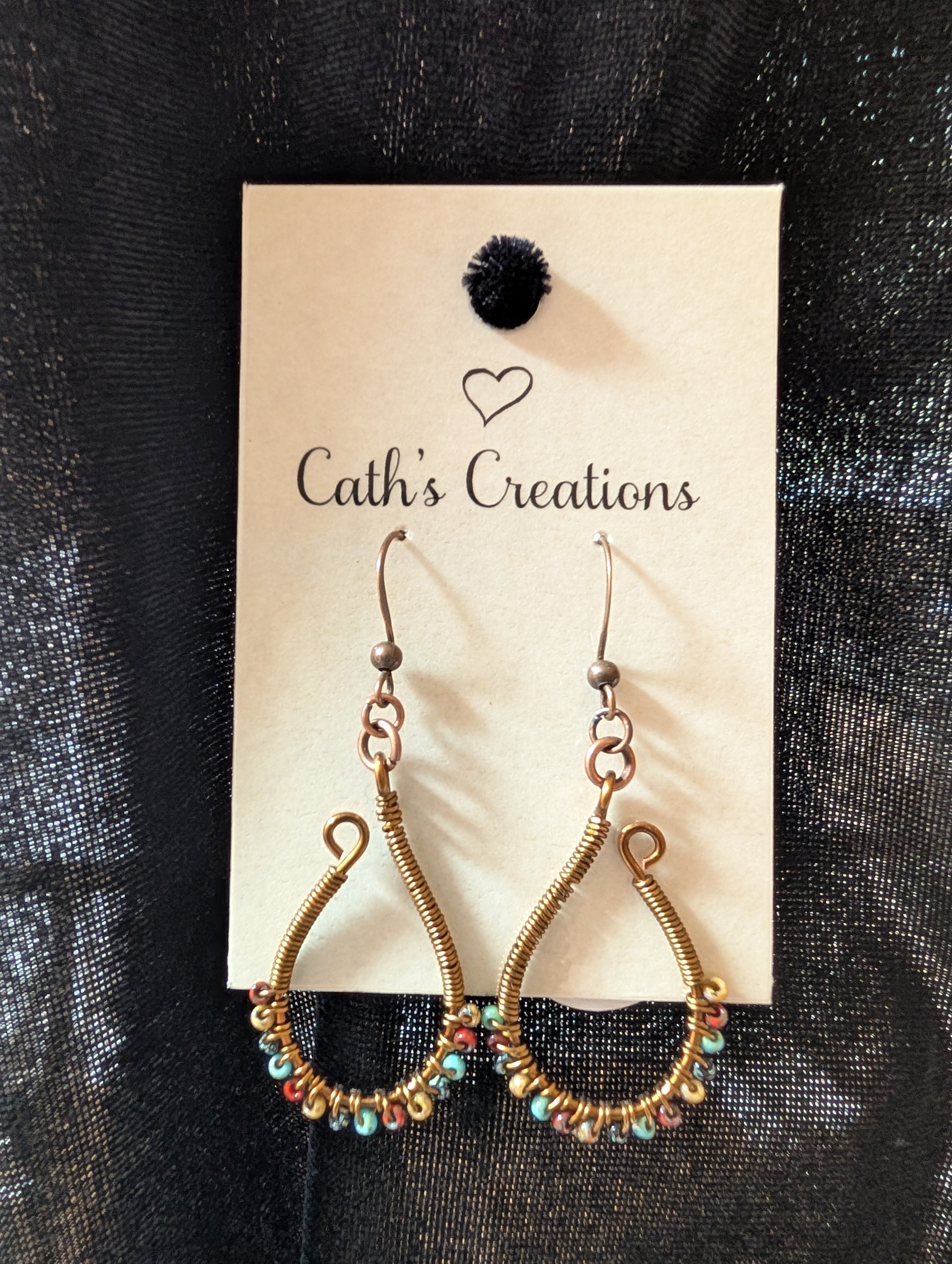 Handmade earrings  #732