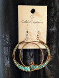 Handmade earrings  #228