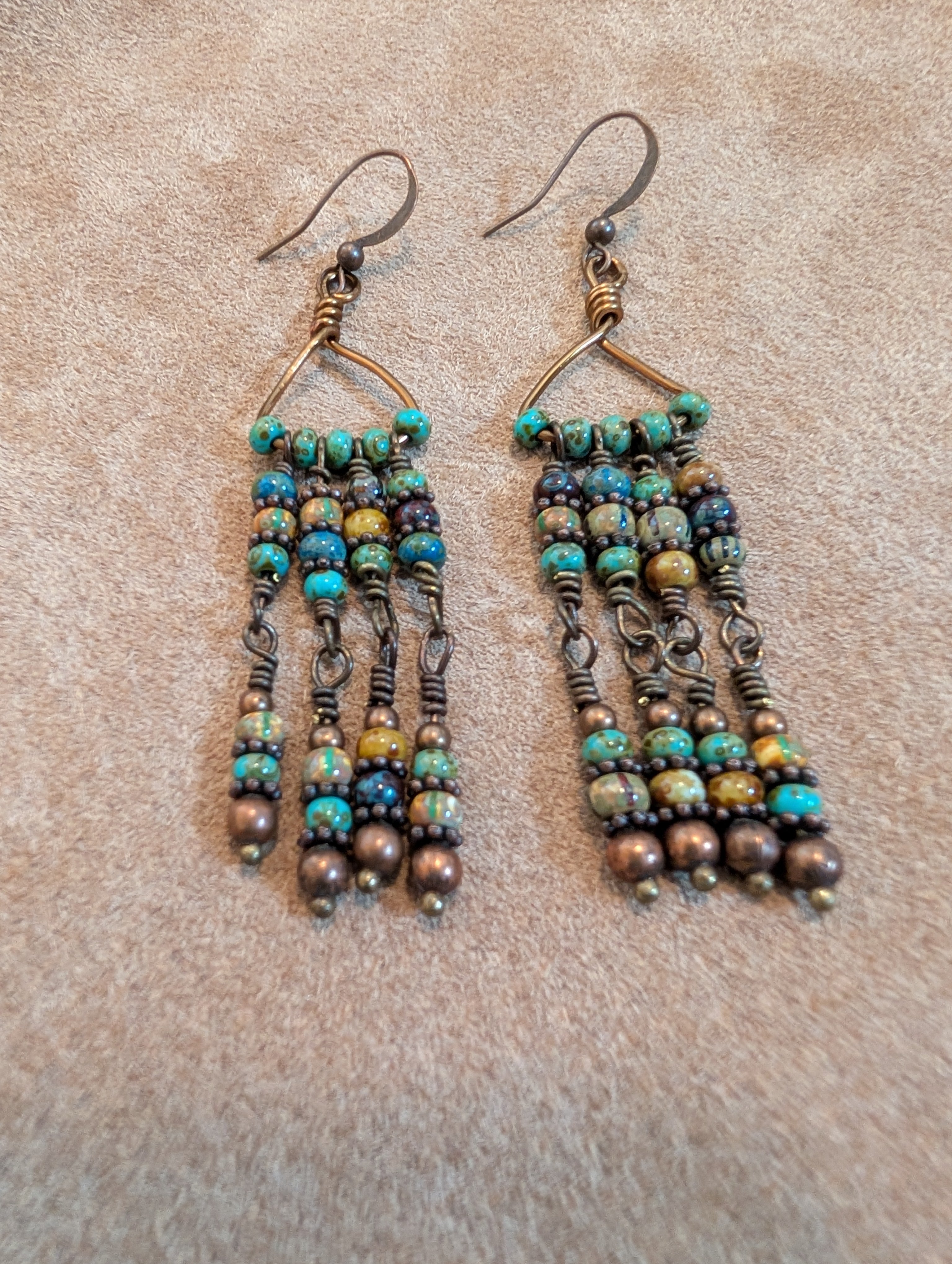 Handmade earrings  #232