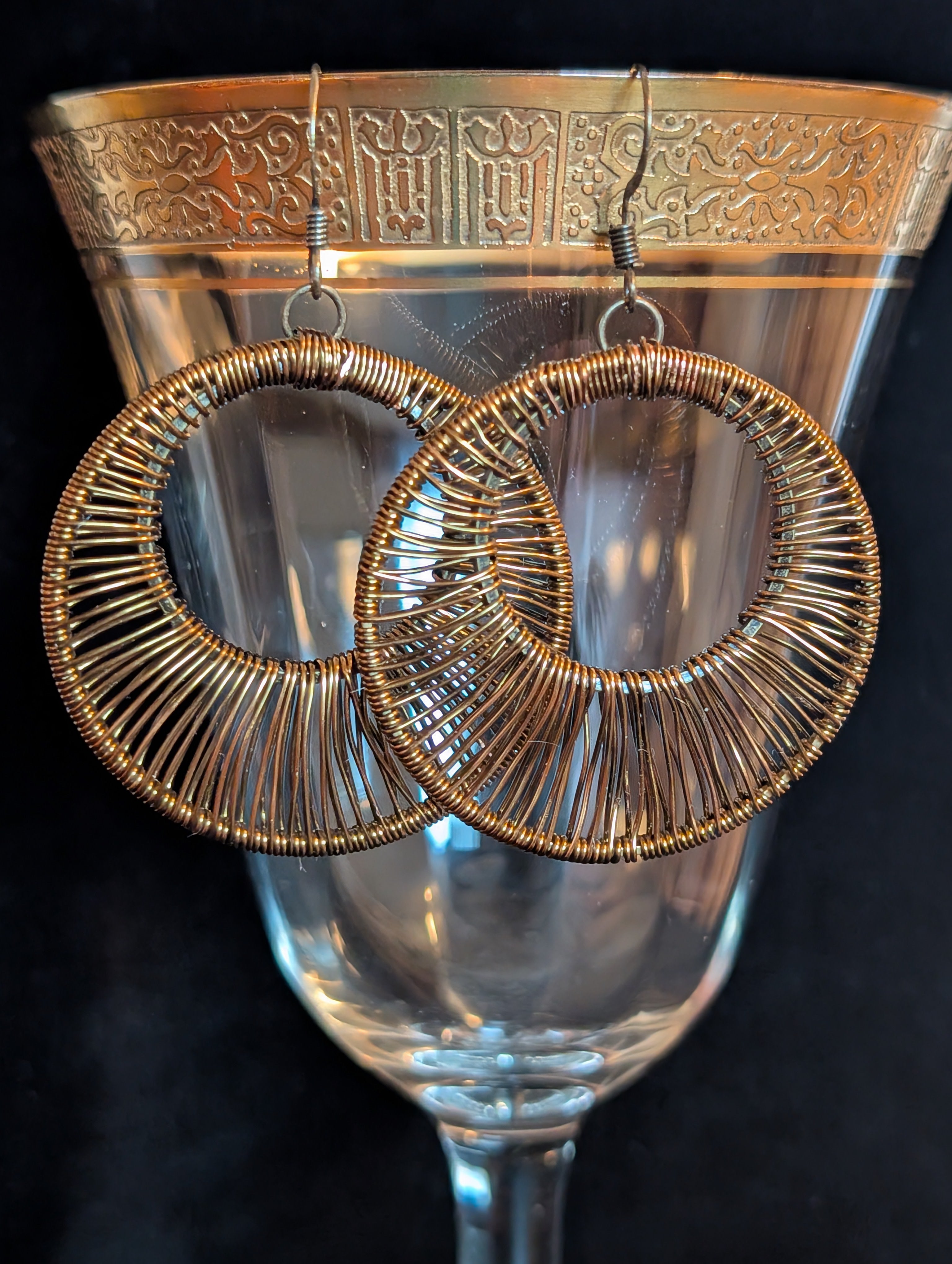 Handmade earrings  #712