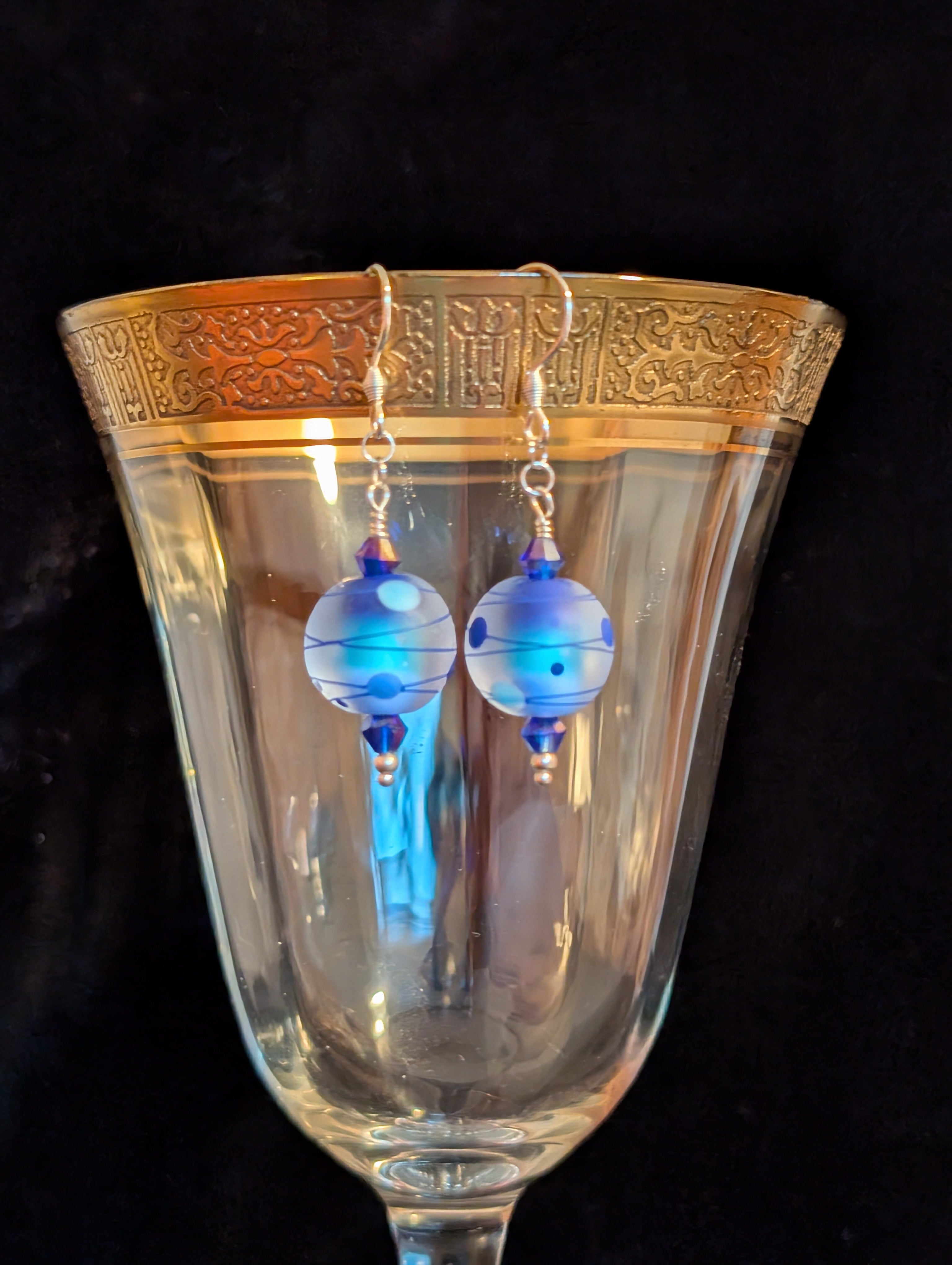 Handmade earrings  #711