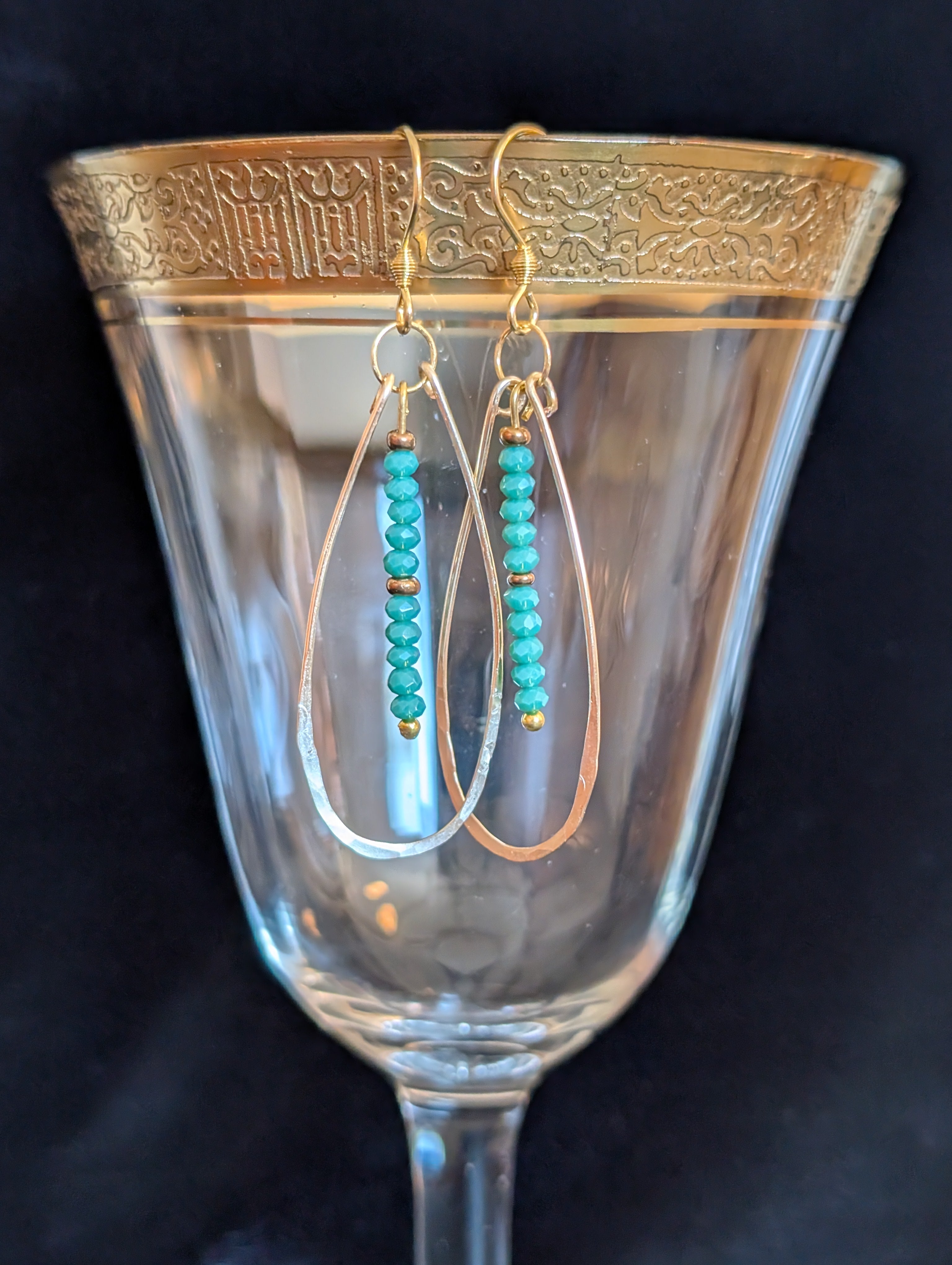 Handmade earrings  #821