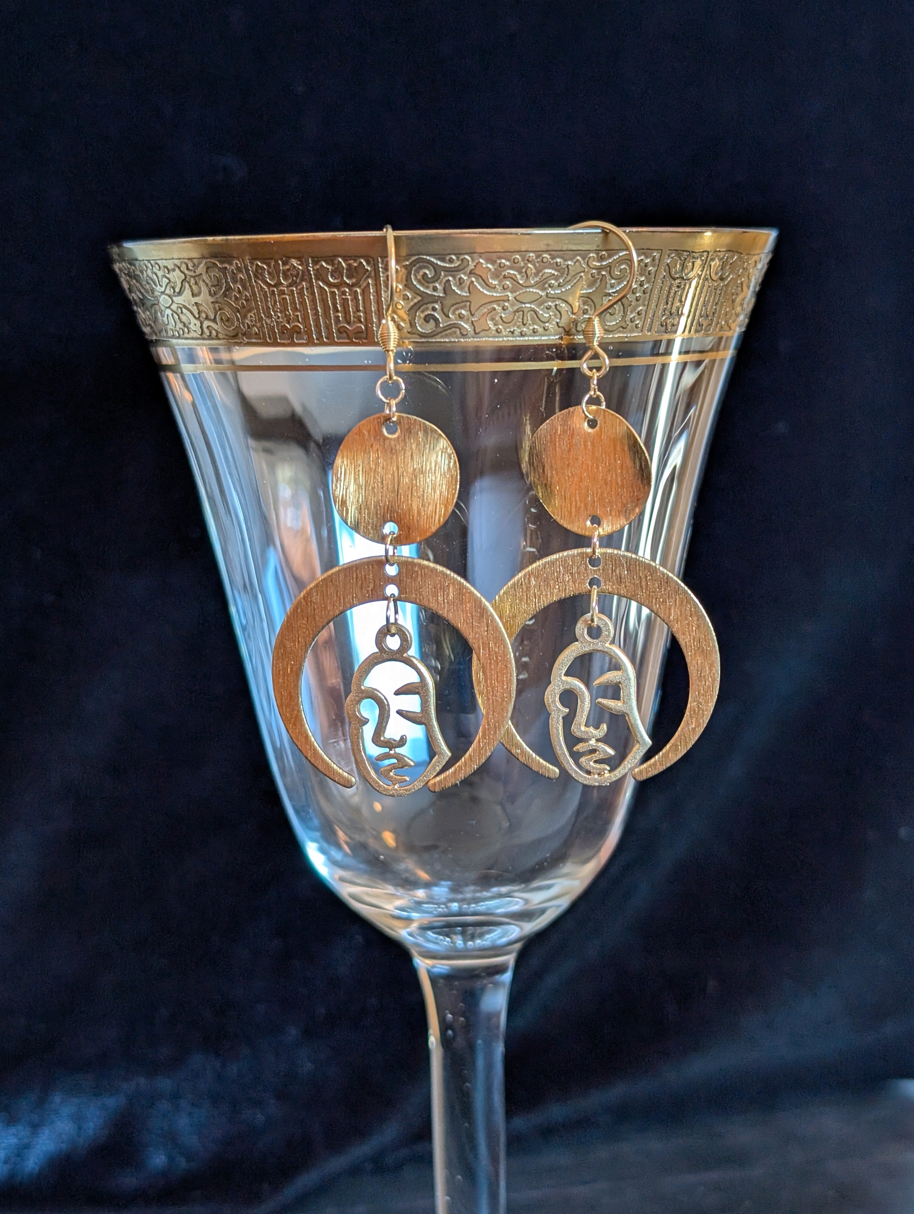 Handmade earrings  #748