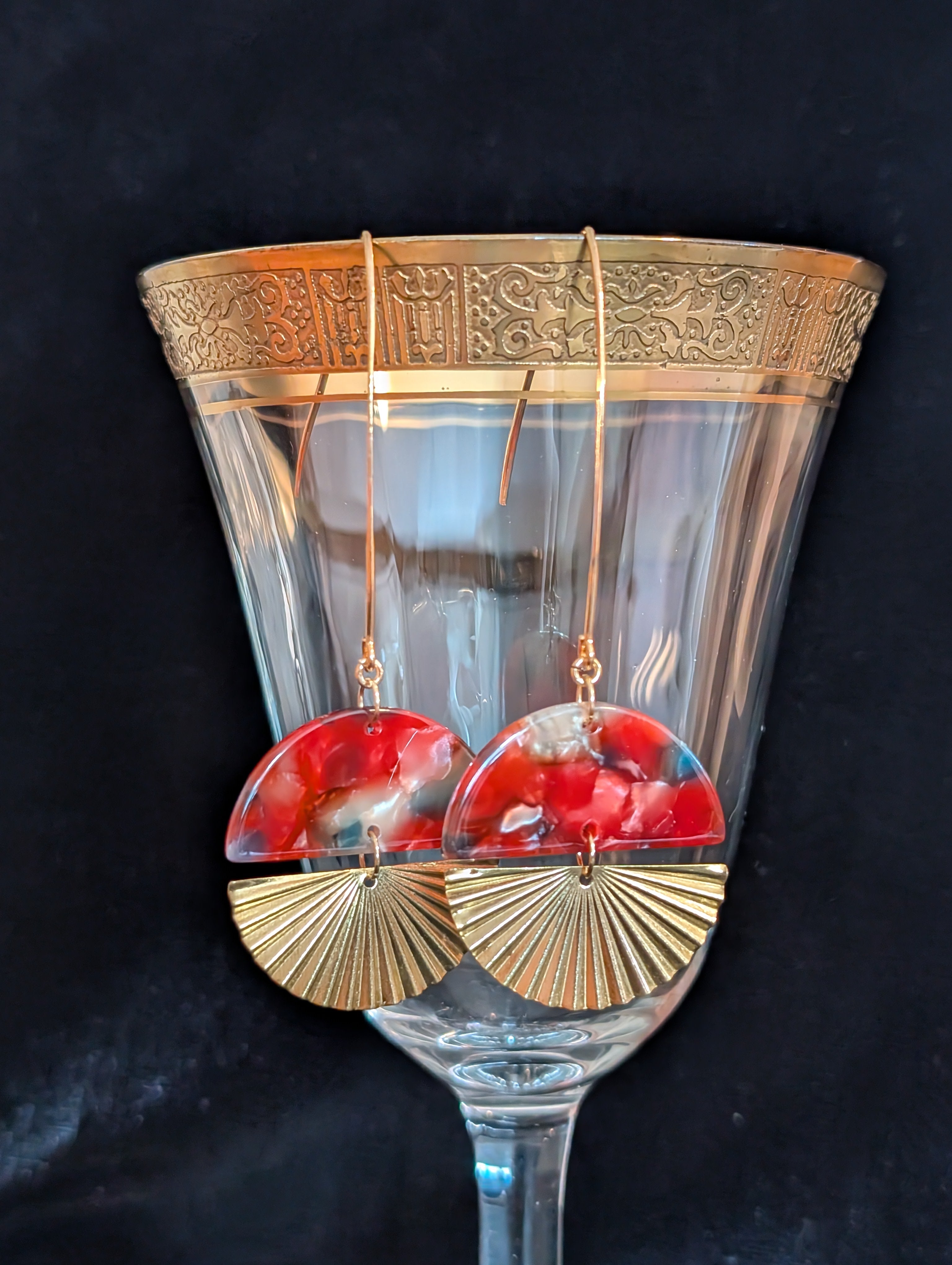 Handmade earrings  #134