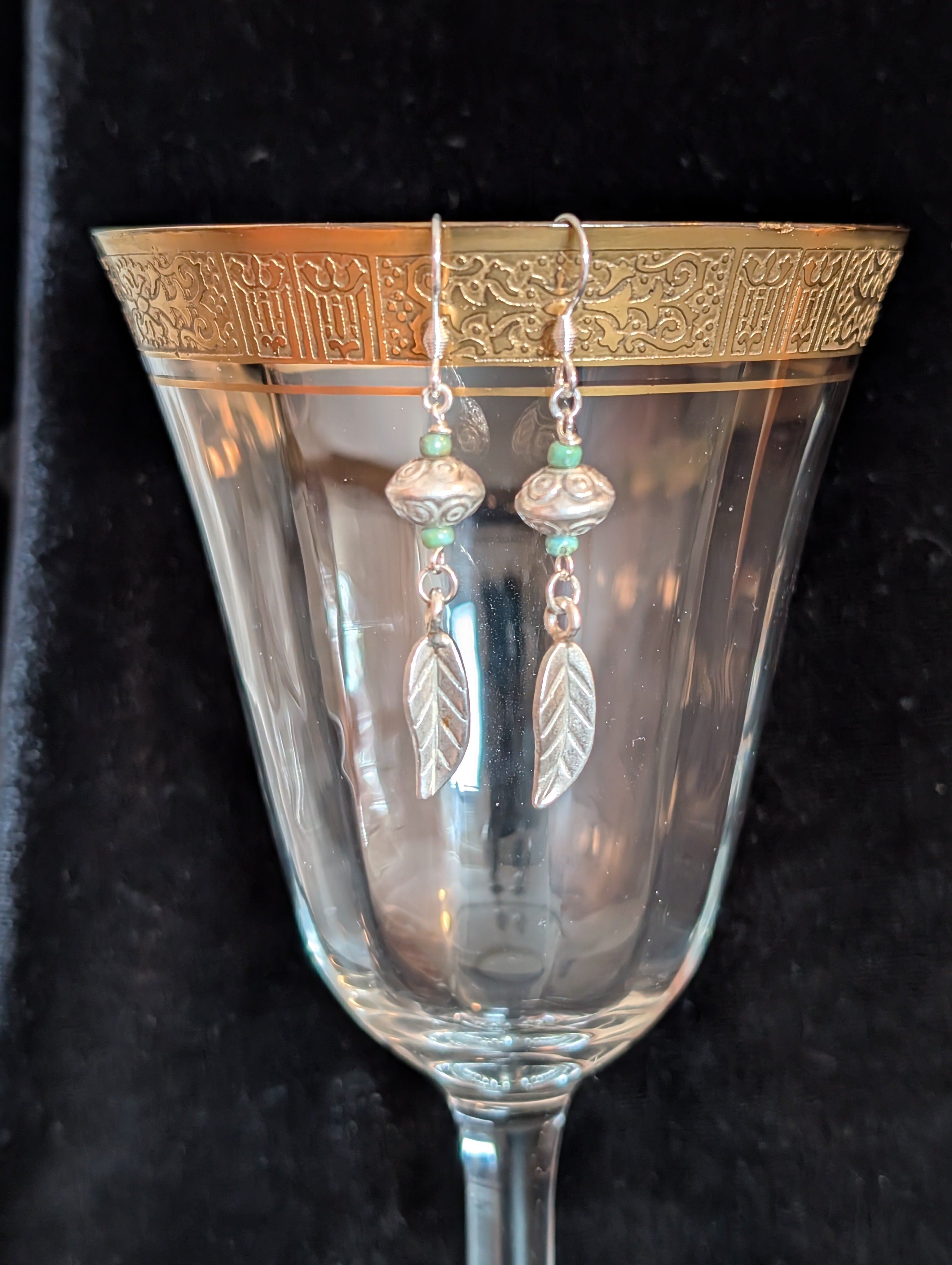Handmade earrings  #827