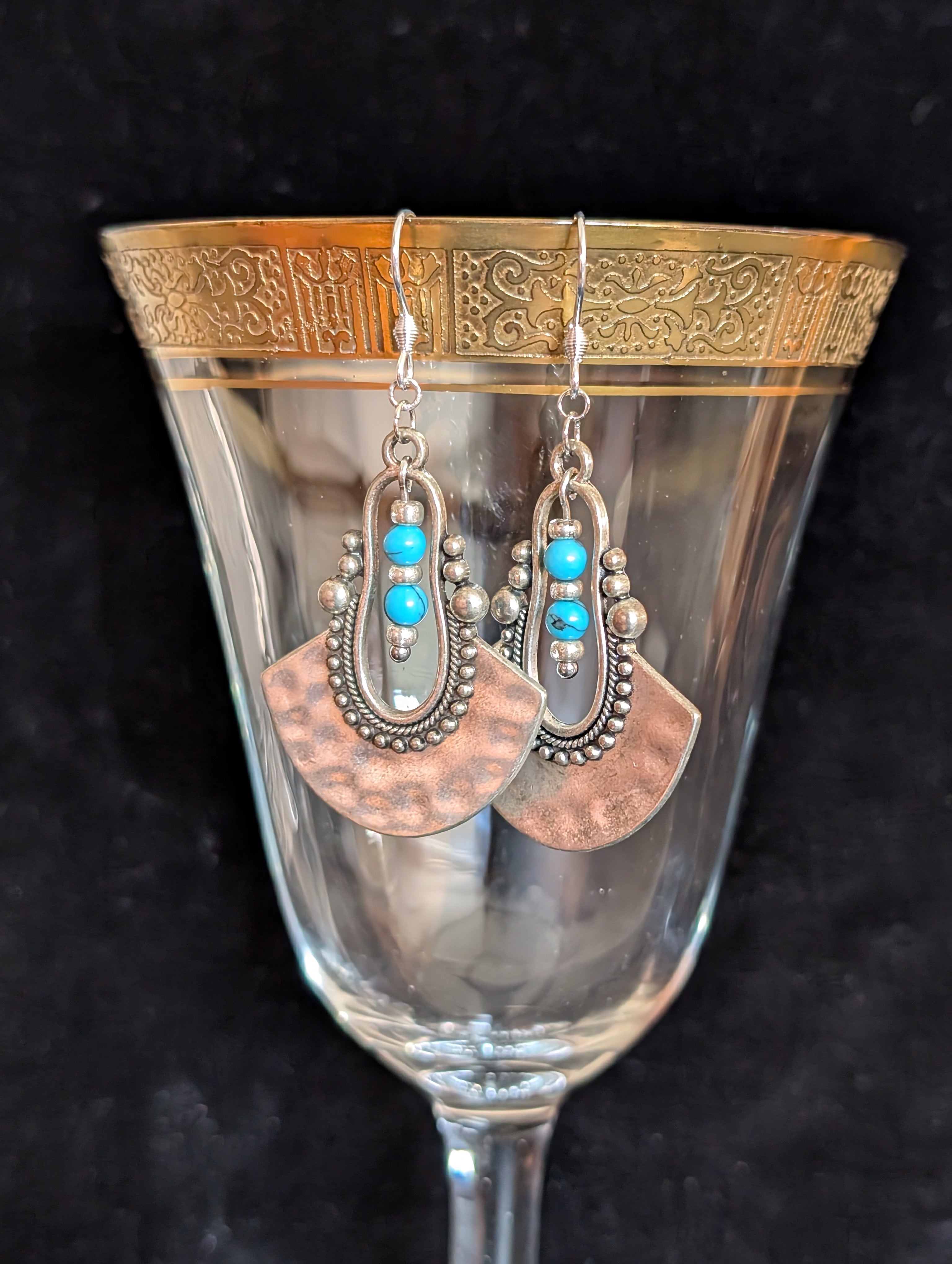 Handmade earrings  #703