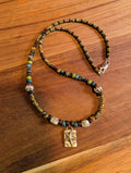 Handmade beaded necklace  #792