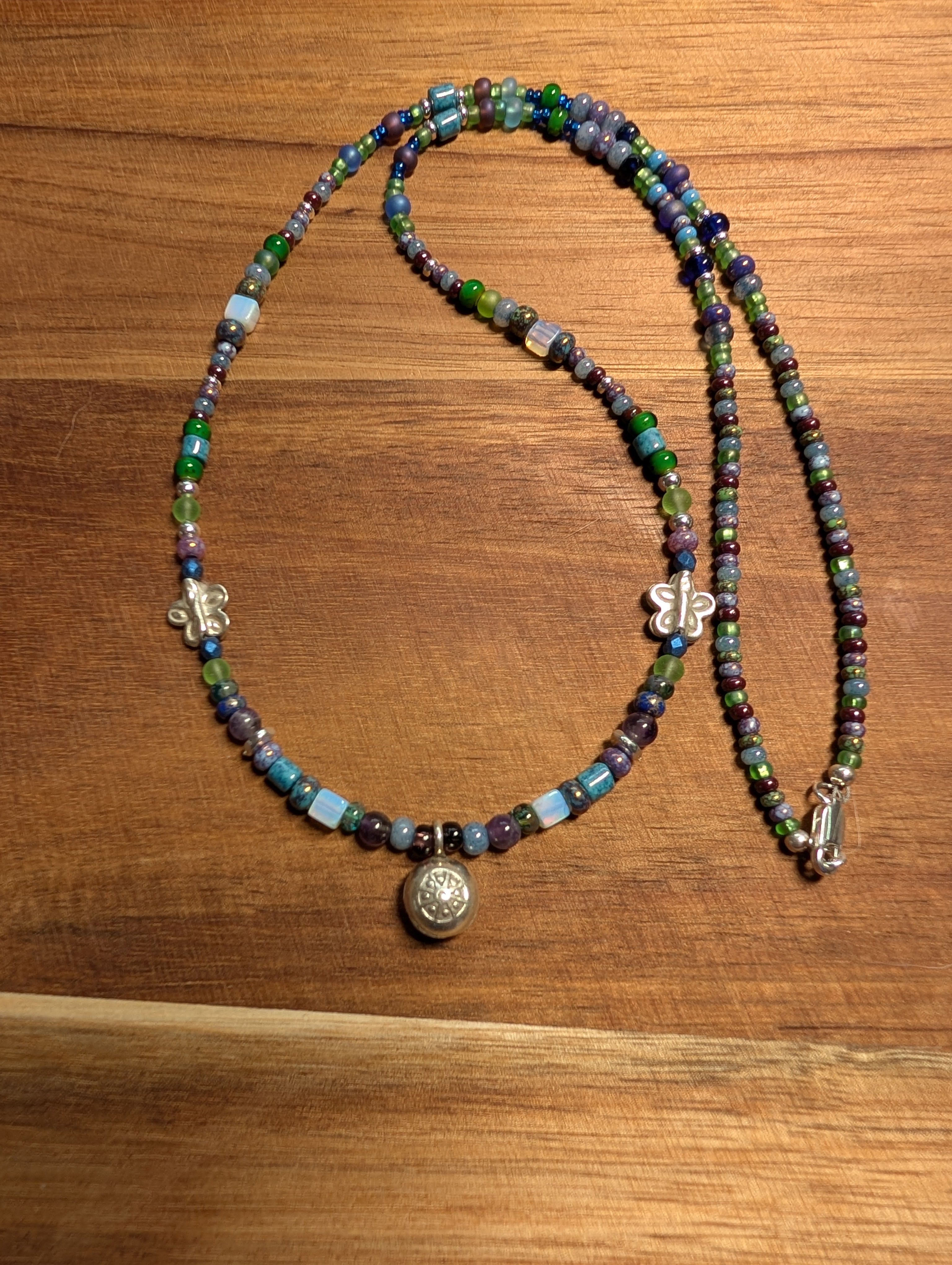 Handmade beaded necklace
