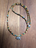 Handmade beaded necklace  #780
