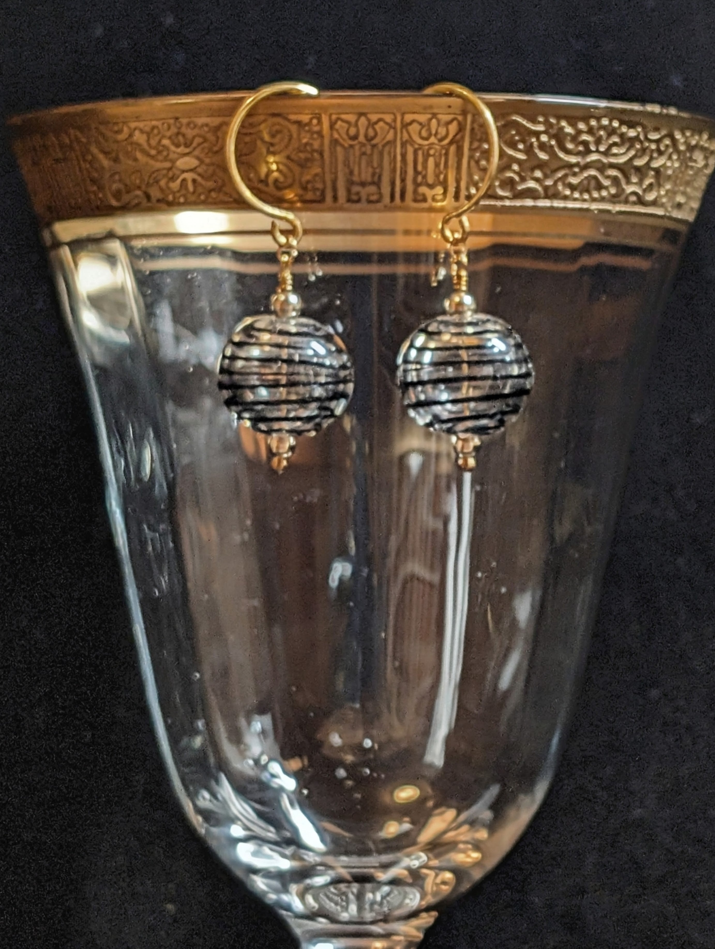 Handmade earrings  #209