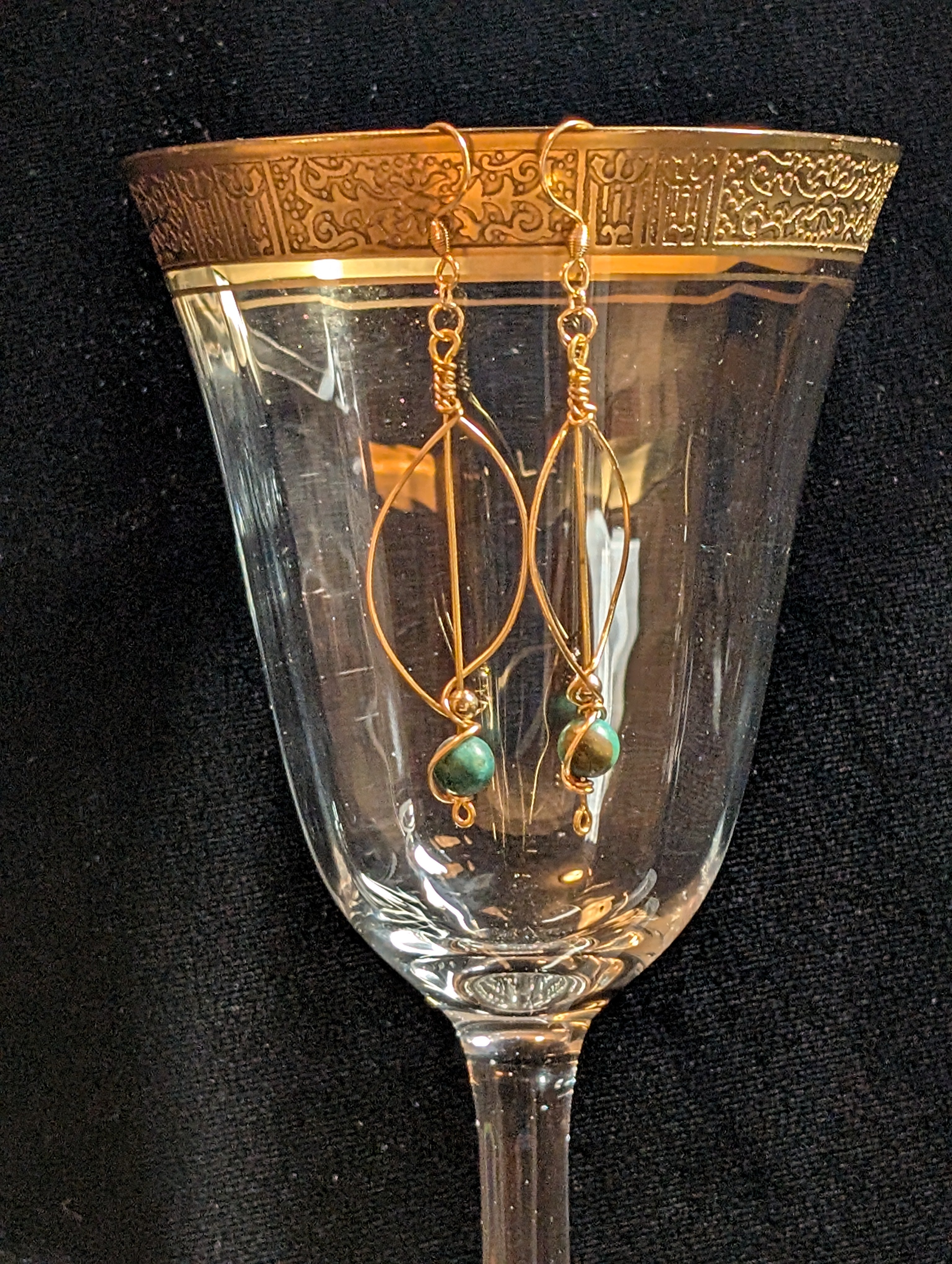 Handmade earrings   #206