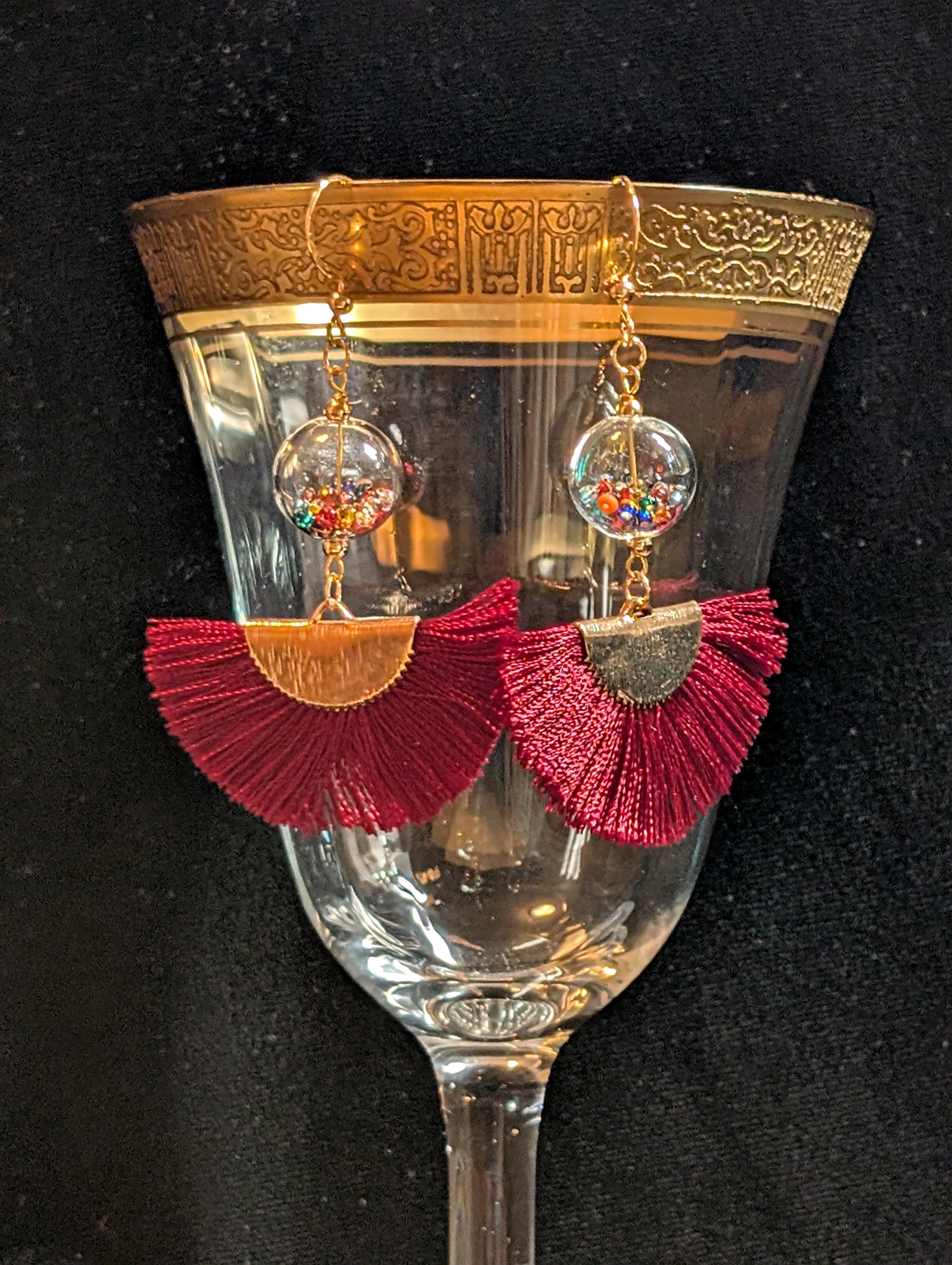 Handmade earrings  #715