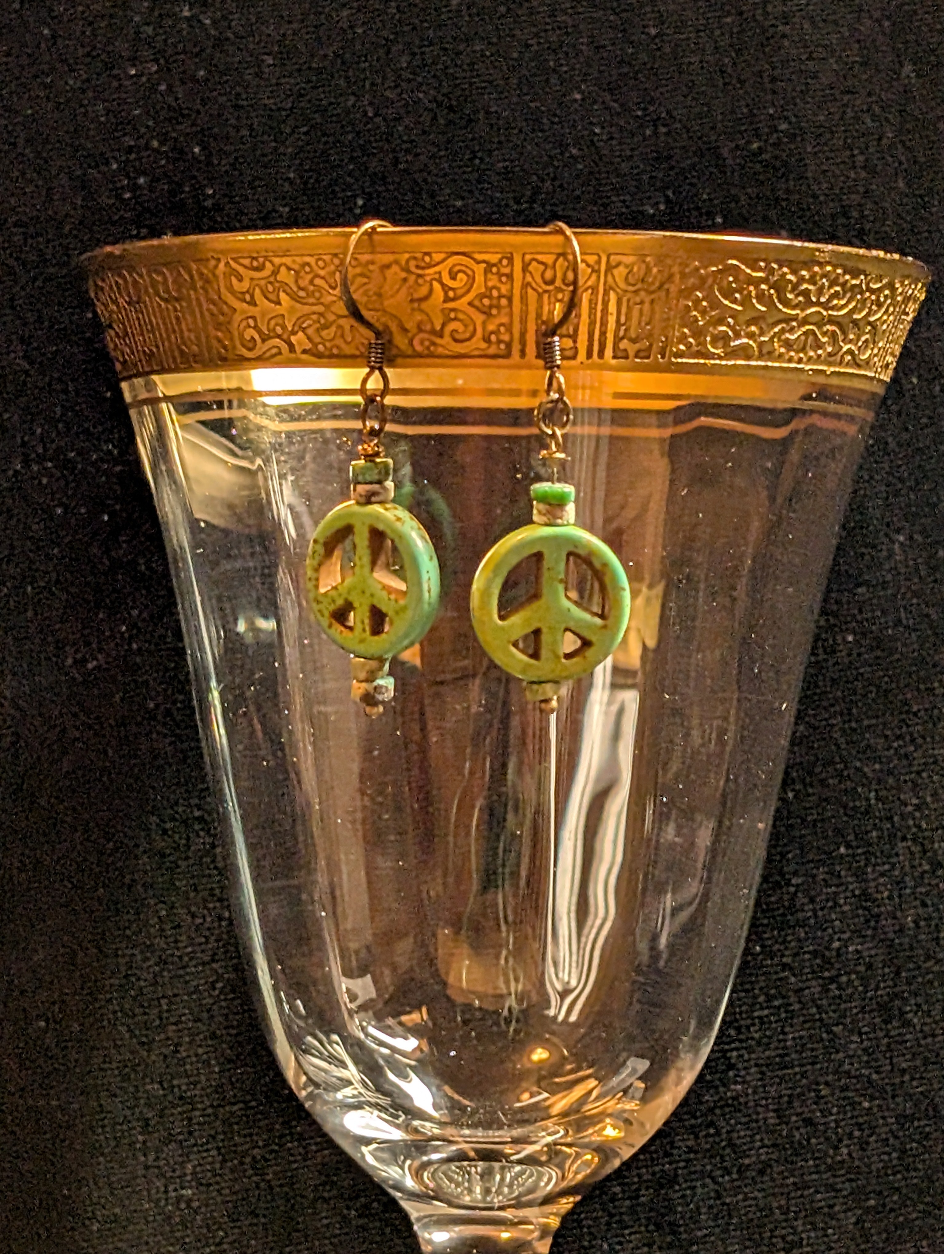 Handmade earrings  #719