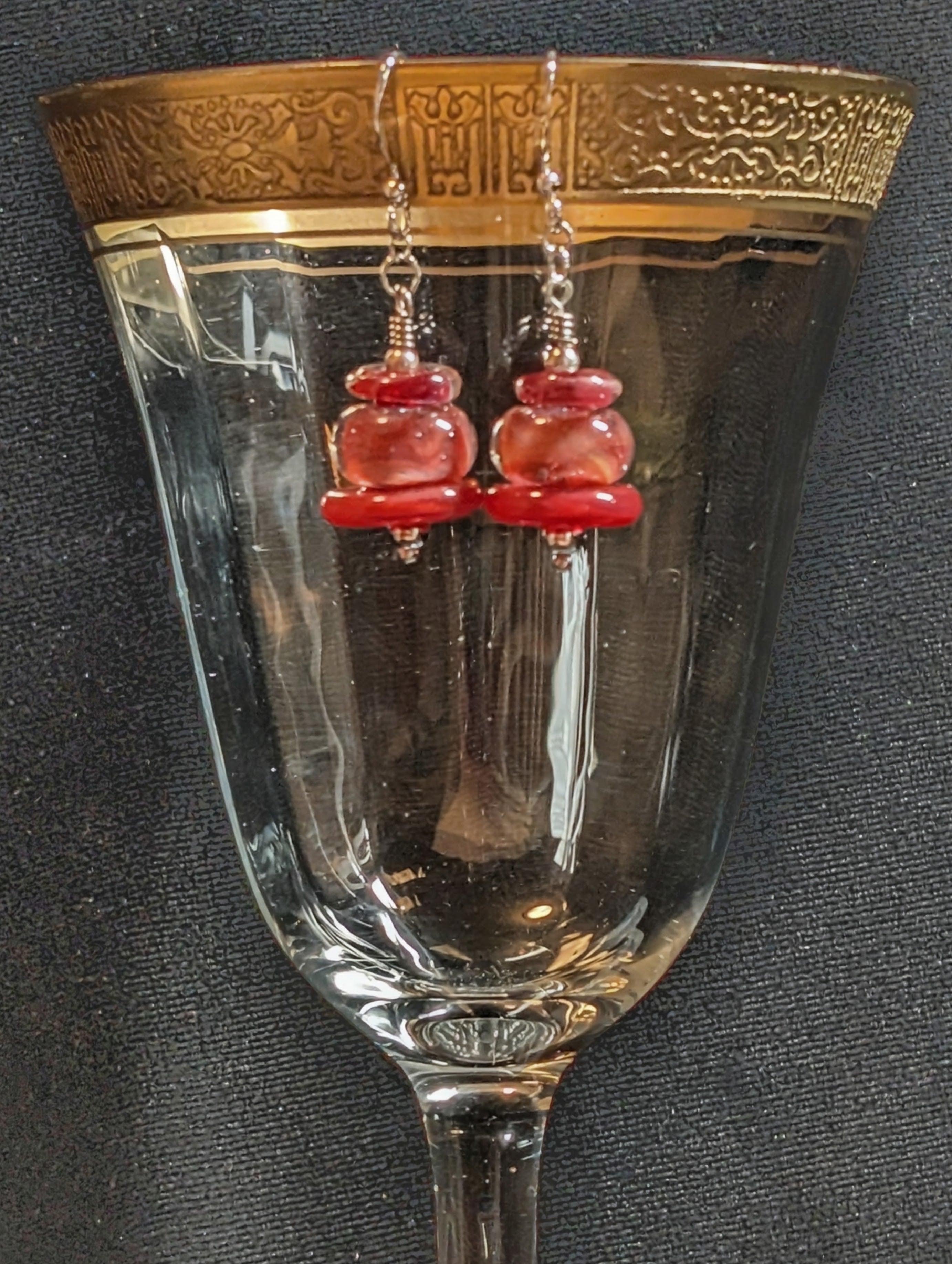 Handmade earrings  #219