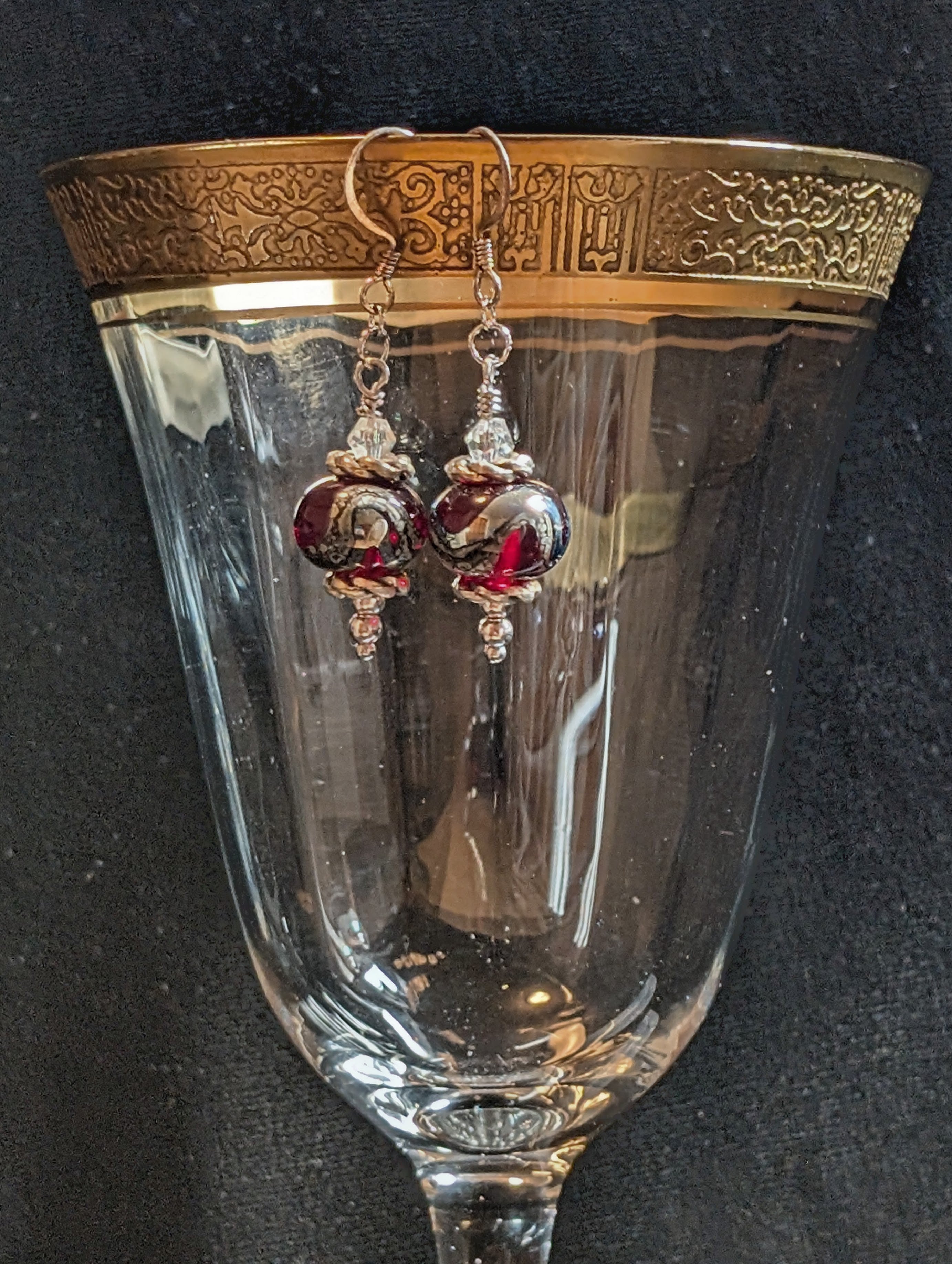 Handmade earrings  #68