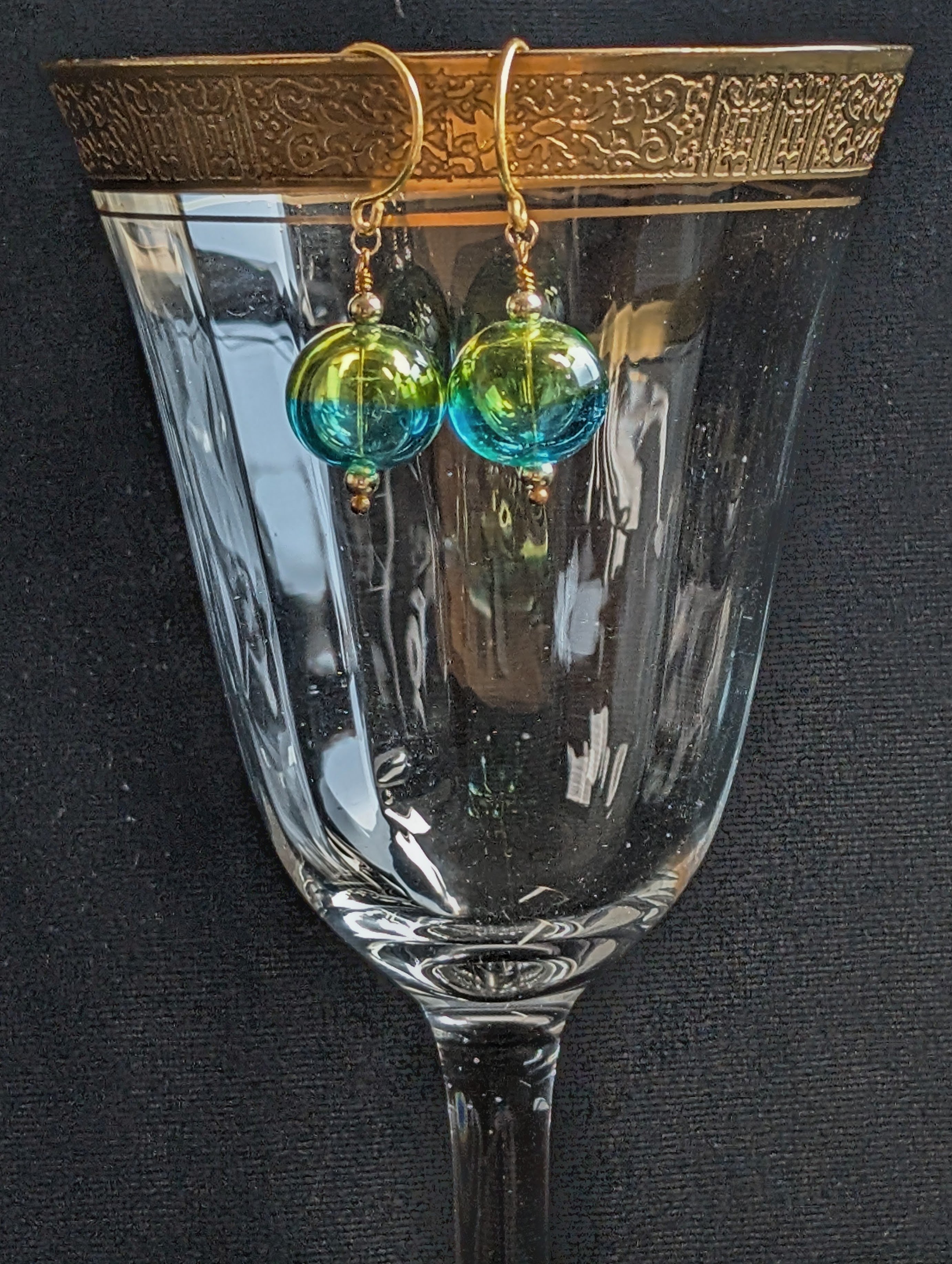 Handmade earrings  #222