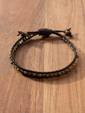 Leather bracelet  #822