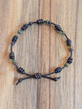 Handmade leather bracelet  #307