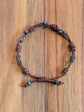 Handmade leather bracelet  #308