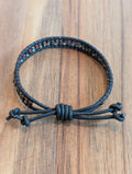 Handmade leather bracelet  #312