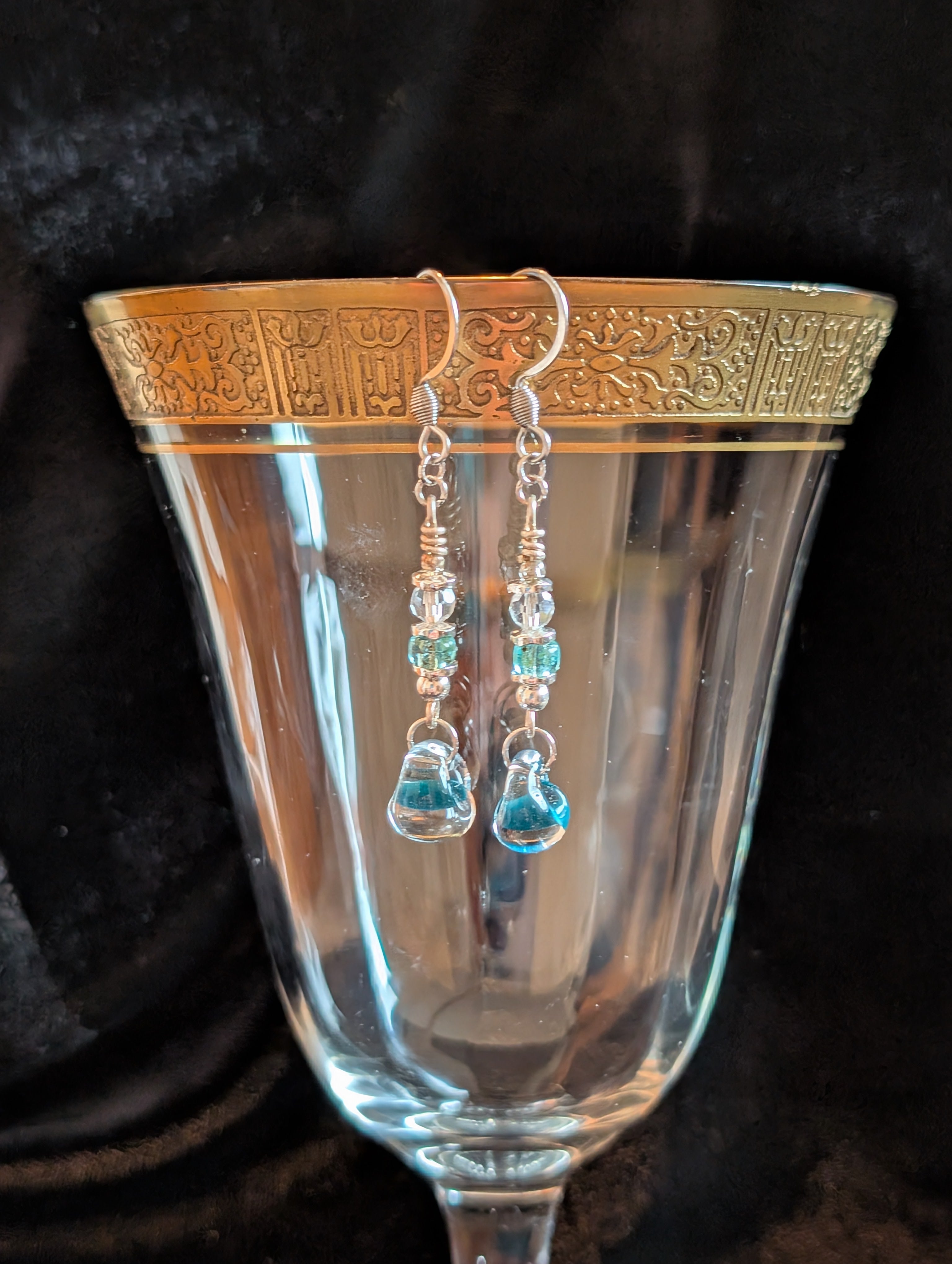 Handmade earrings  #554