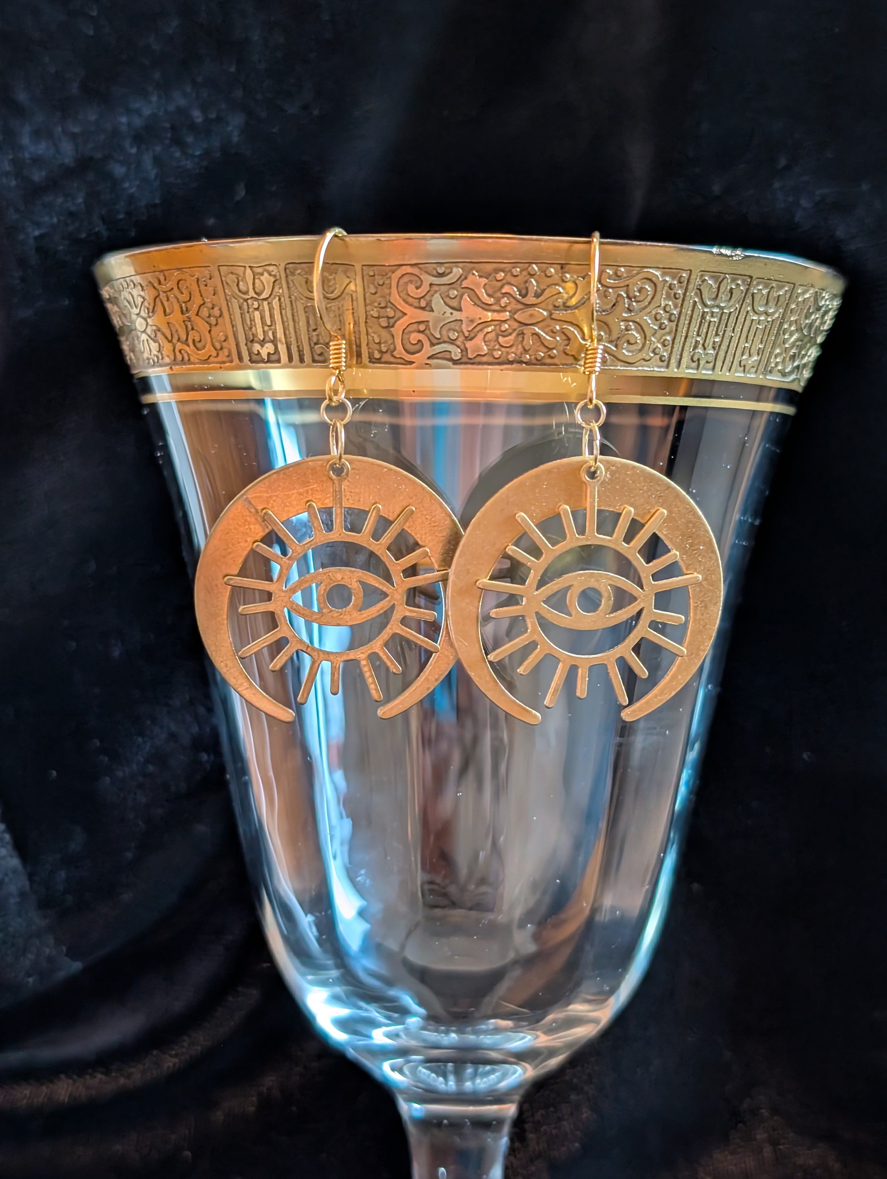 Handmade earrings  #556
