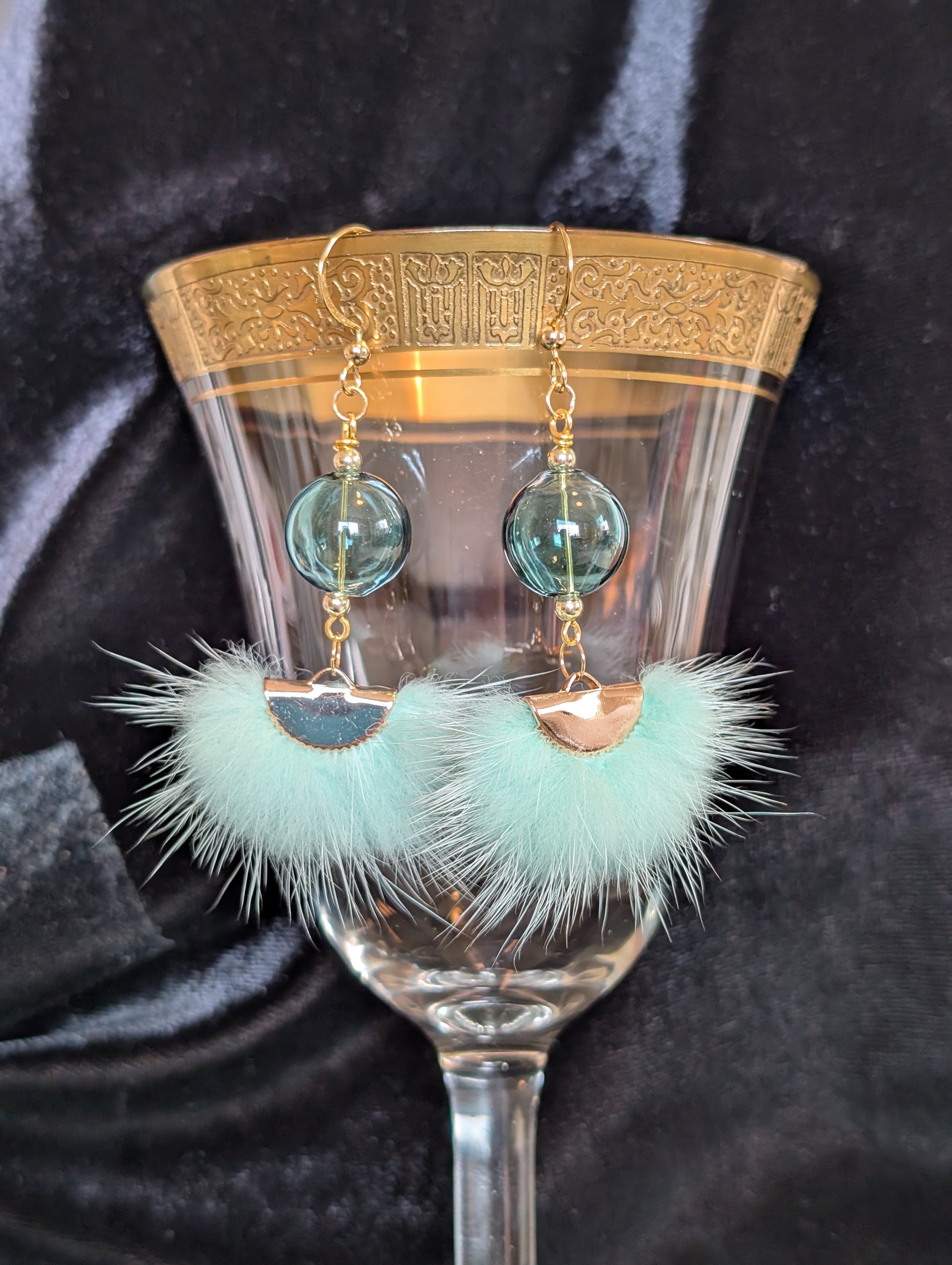 Handmade earrings  #902