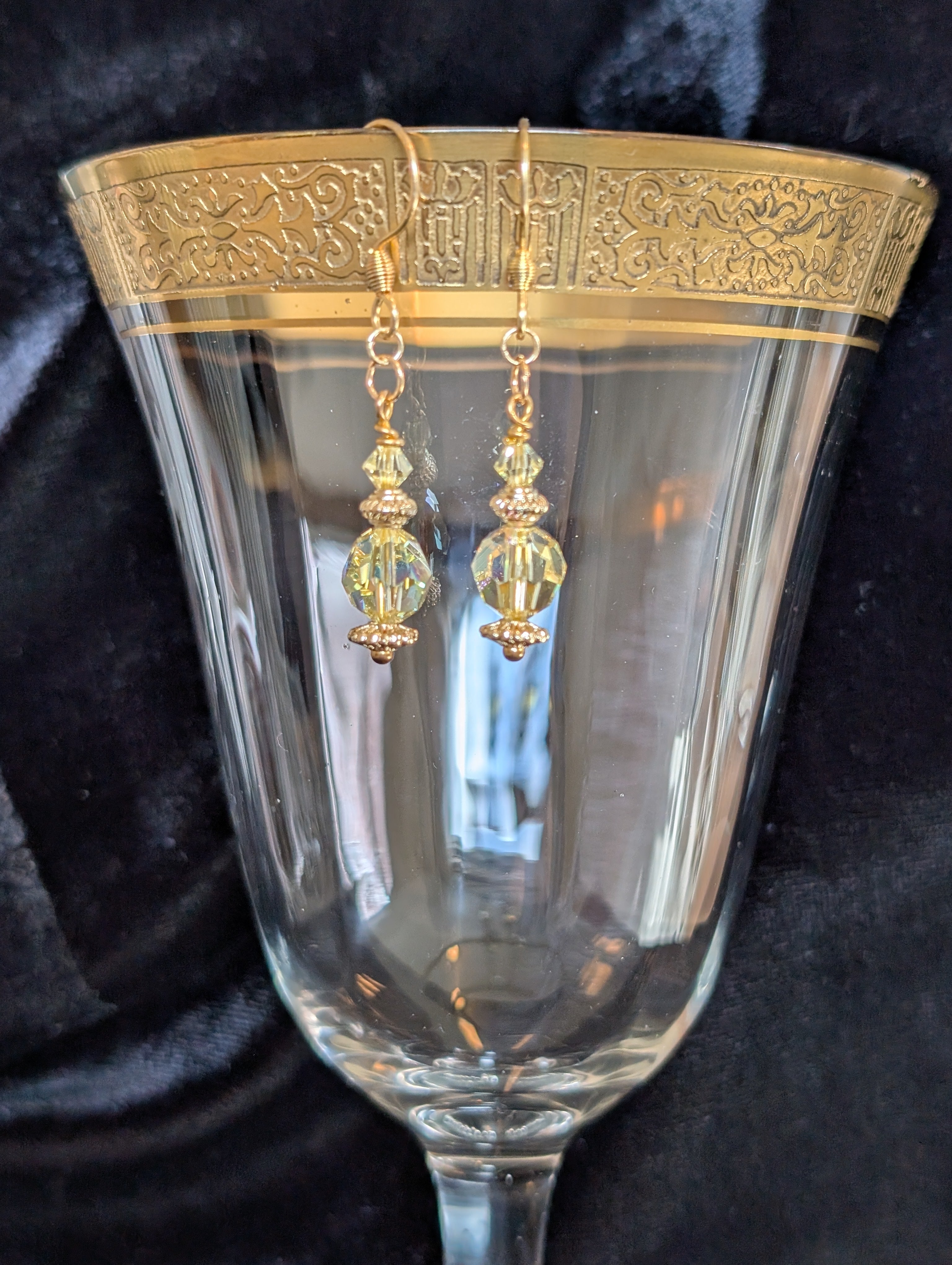 Handmade earrings  #903