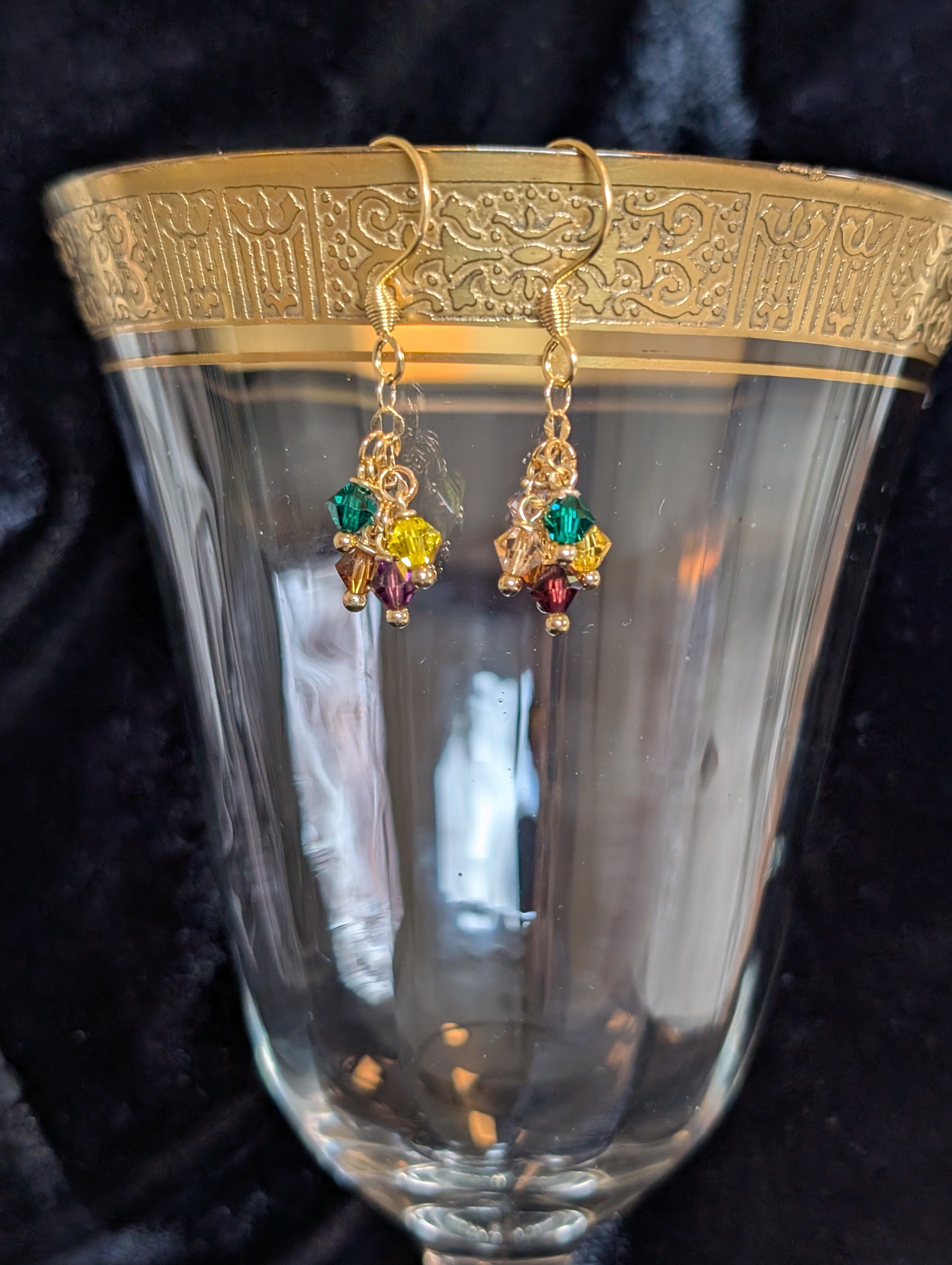 handmade earrings  #910