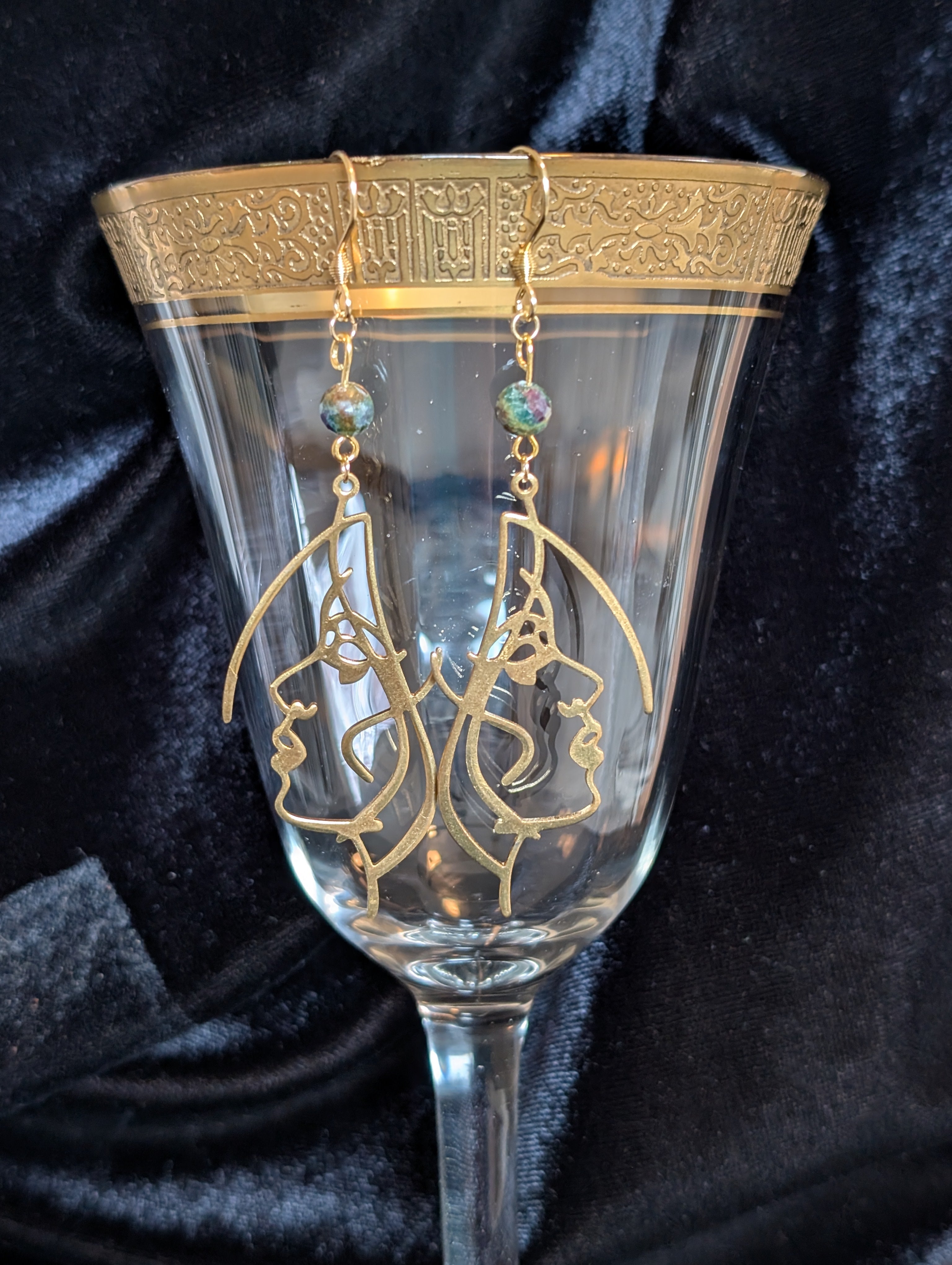 Handmade earrings  #922