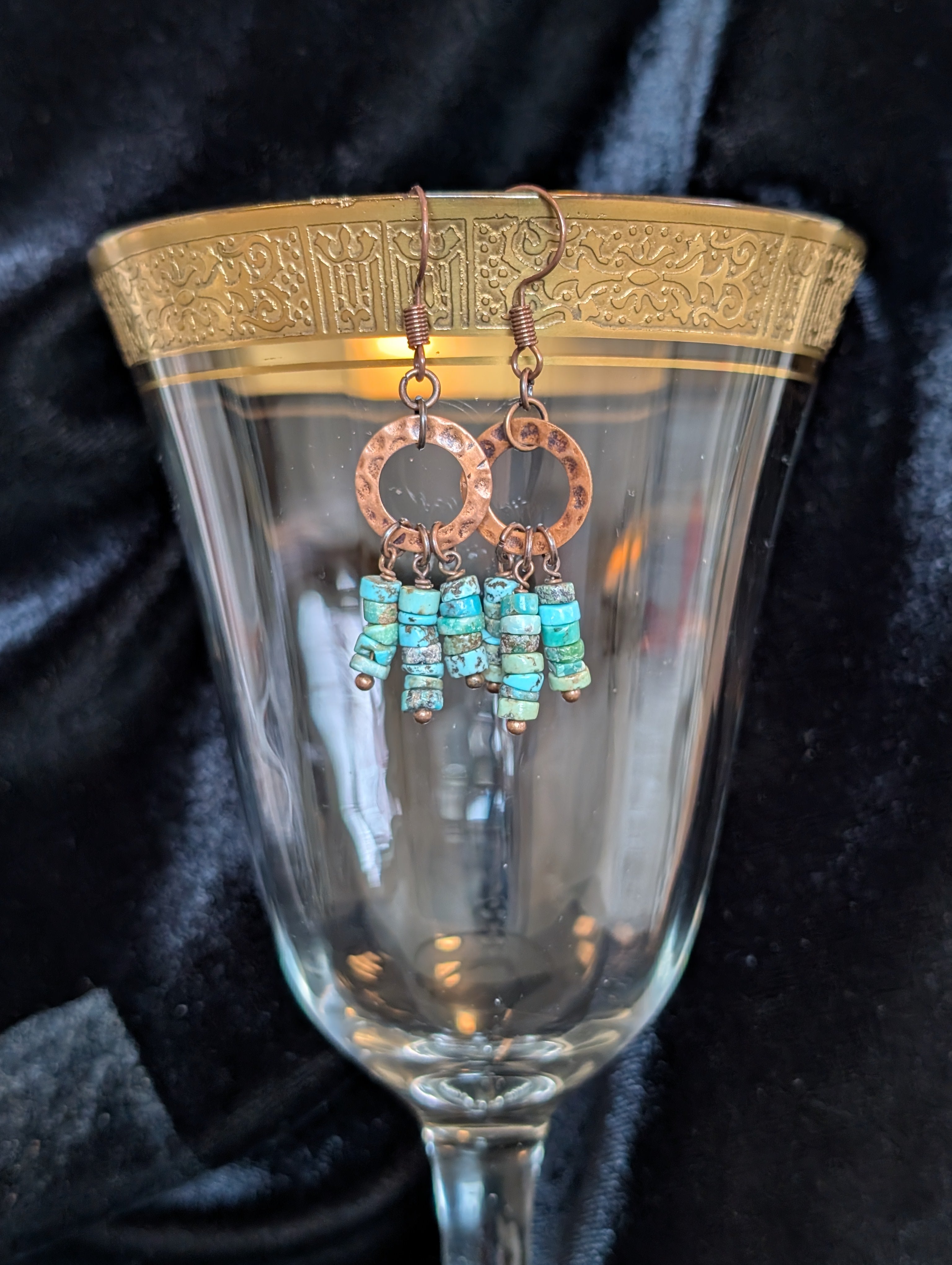 Handmade earrings  #925