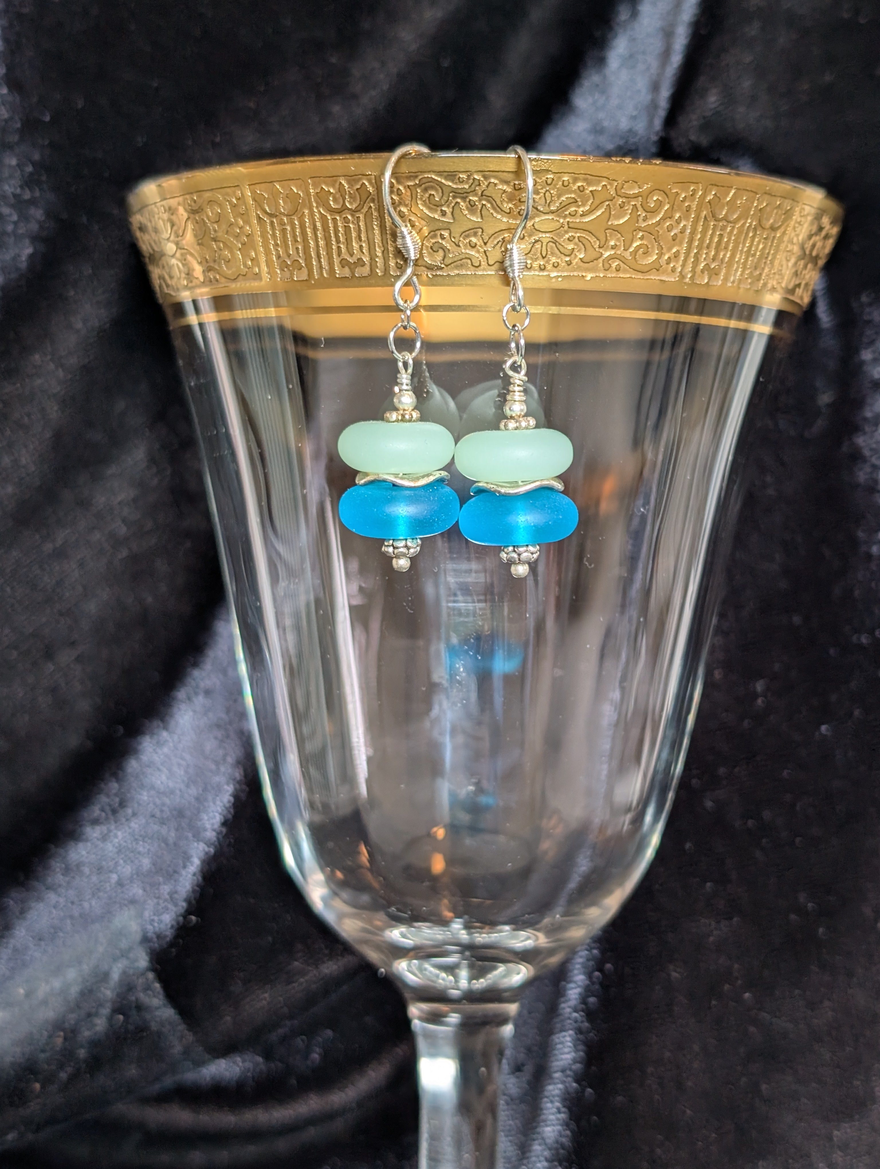 Handmade earrings  #957