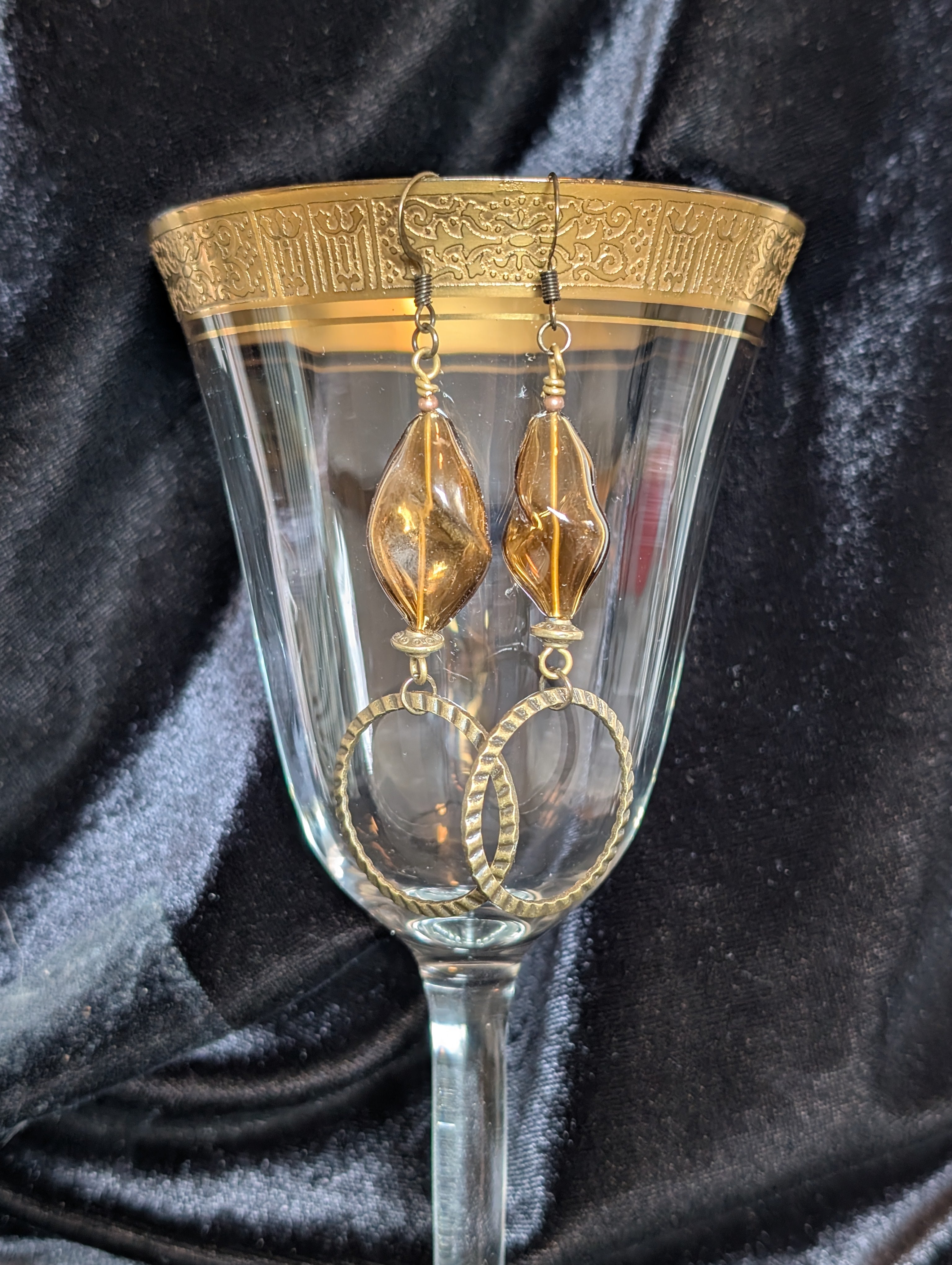 Handmade earrings  #943