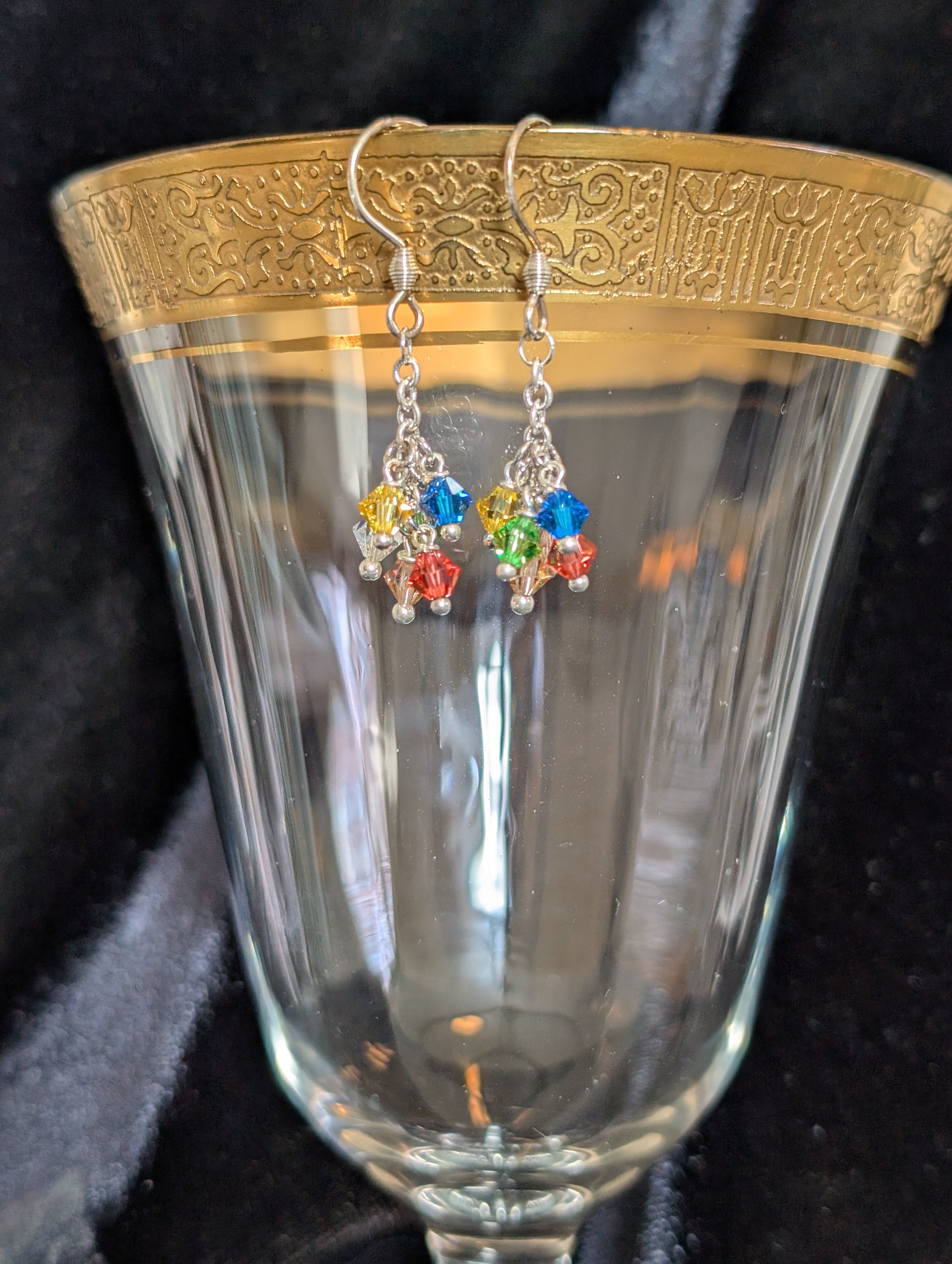 Handmade earrings  #953