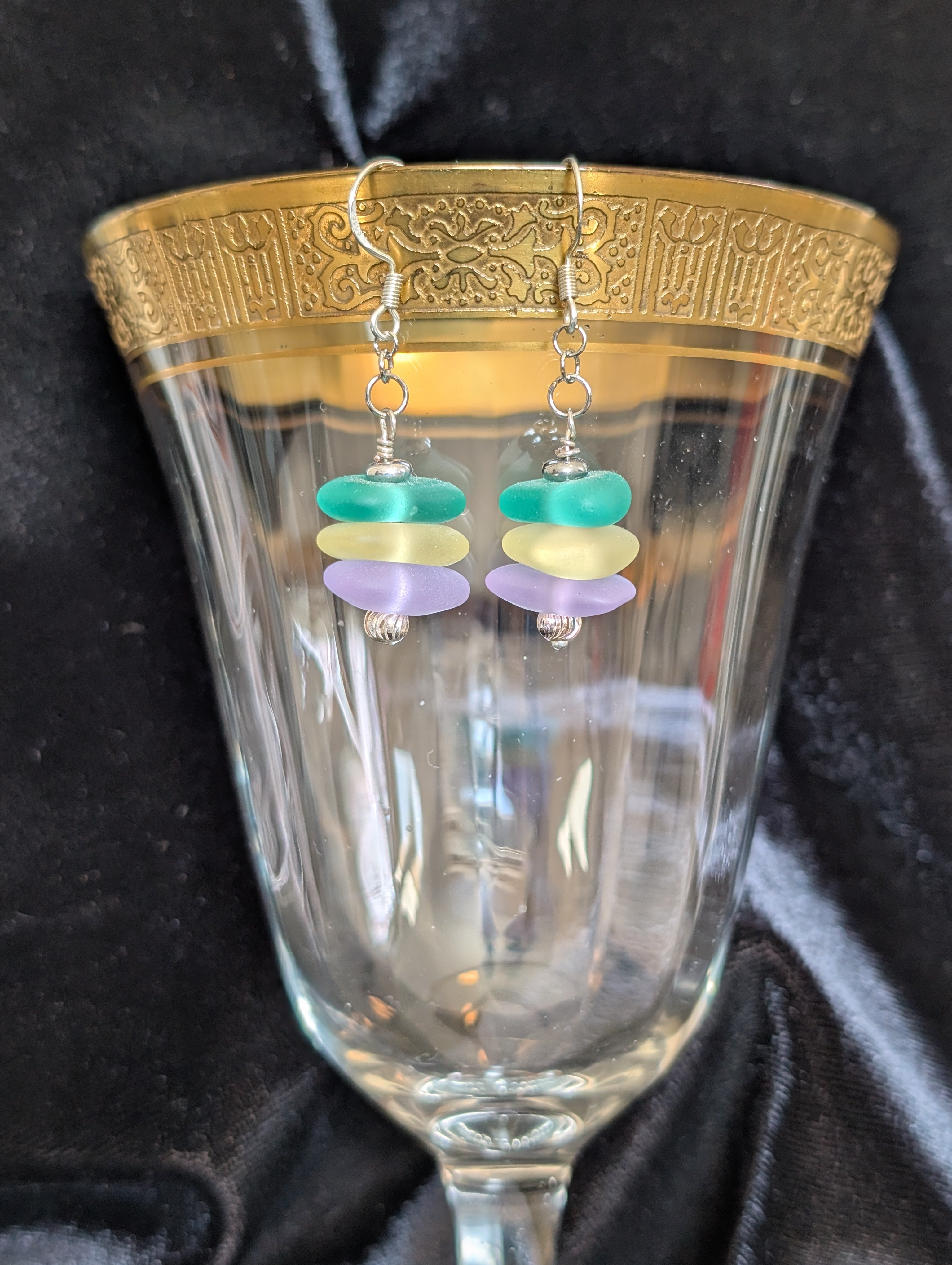 Handmade earrings  #956