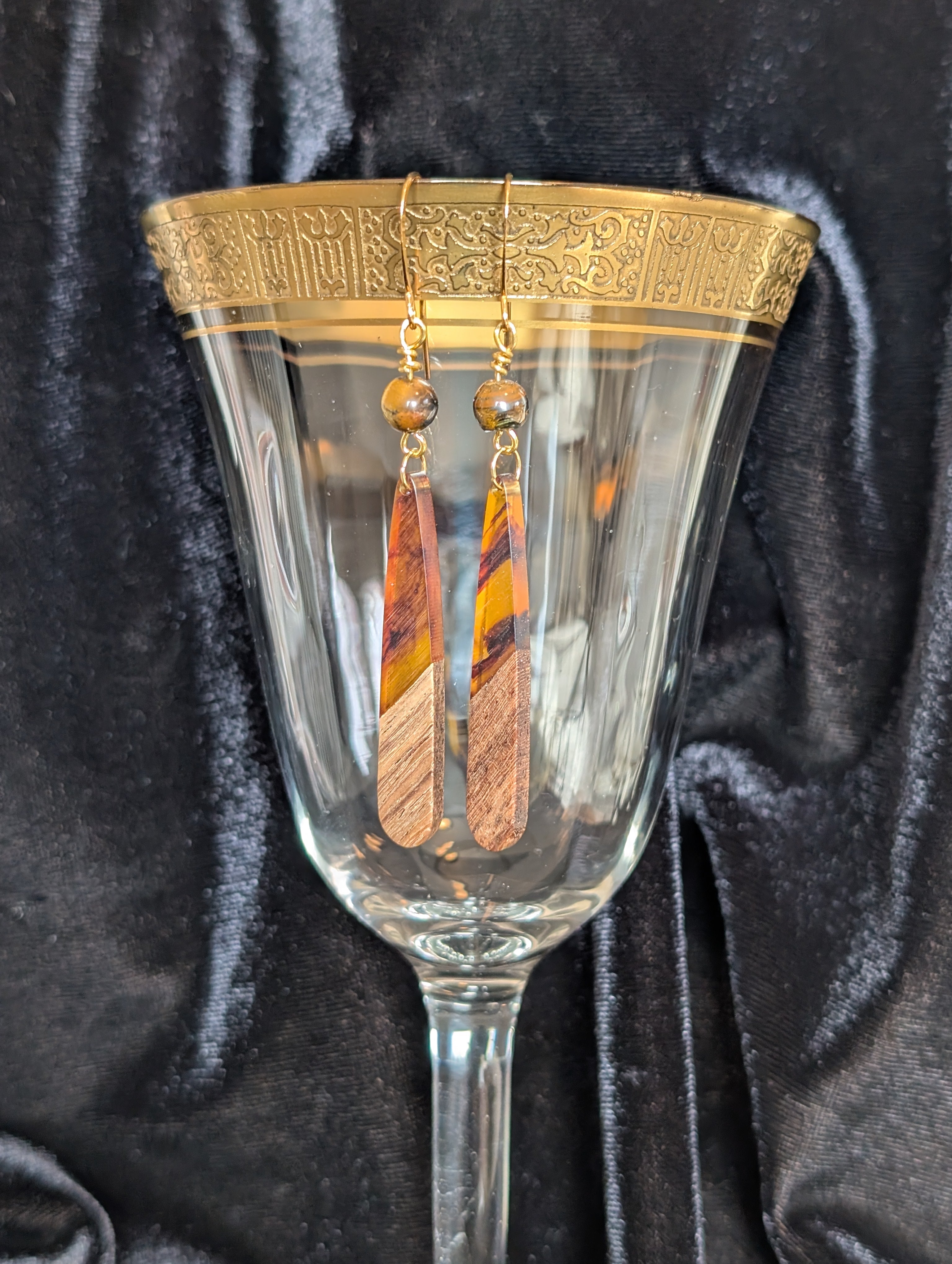 Handmade earrings  #946