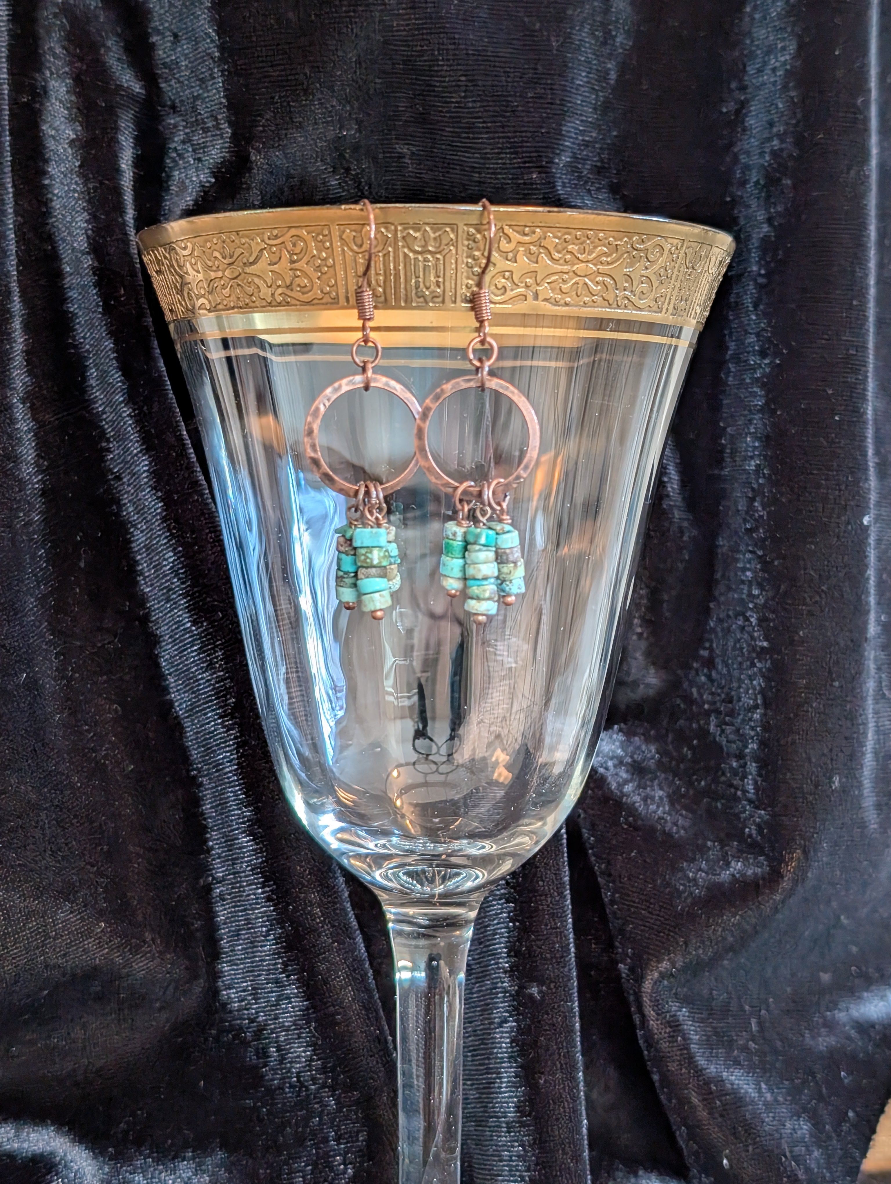 Handmade earrings  #102