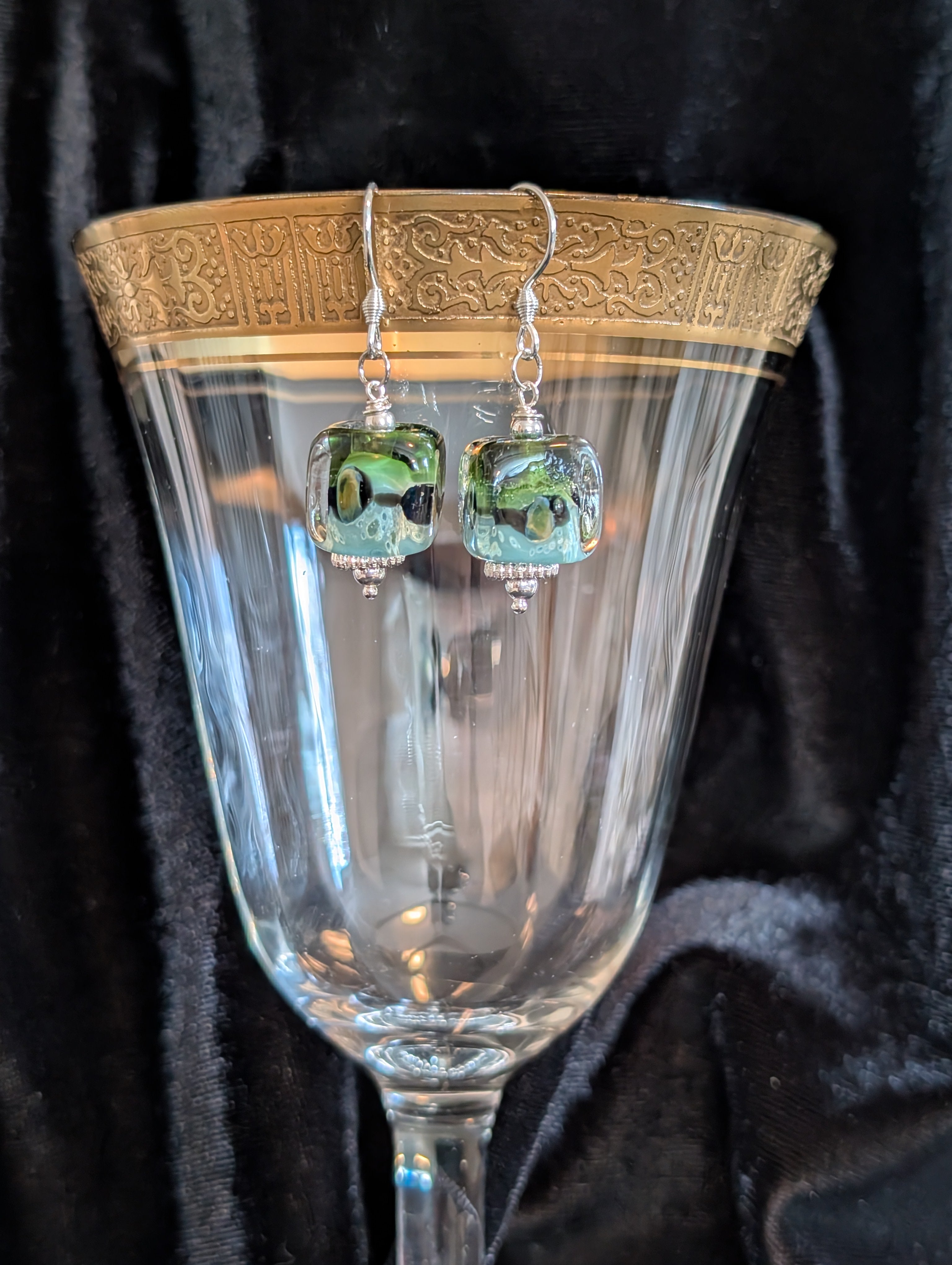 Handmade earrings   #986