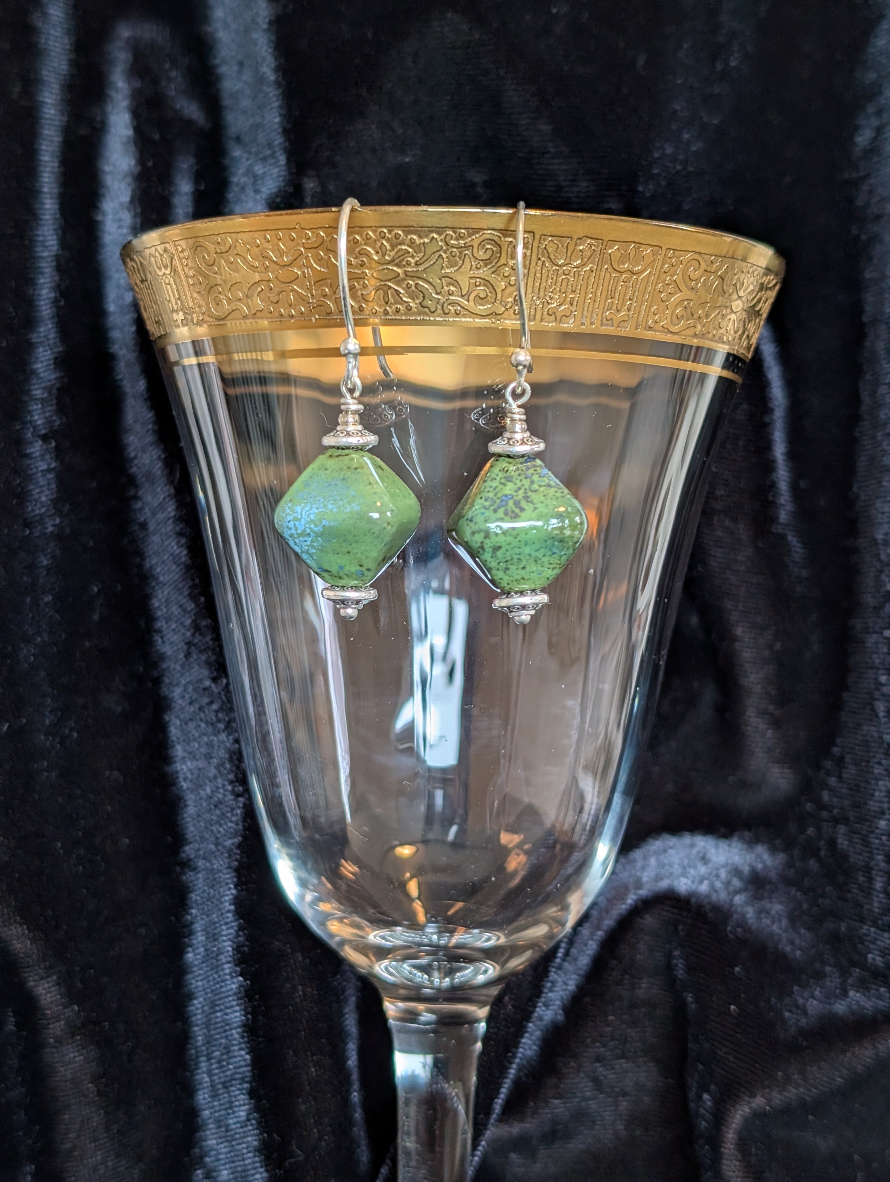 Handmade earrings  #114