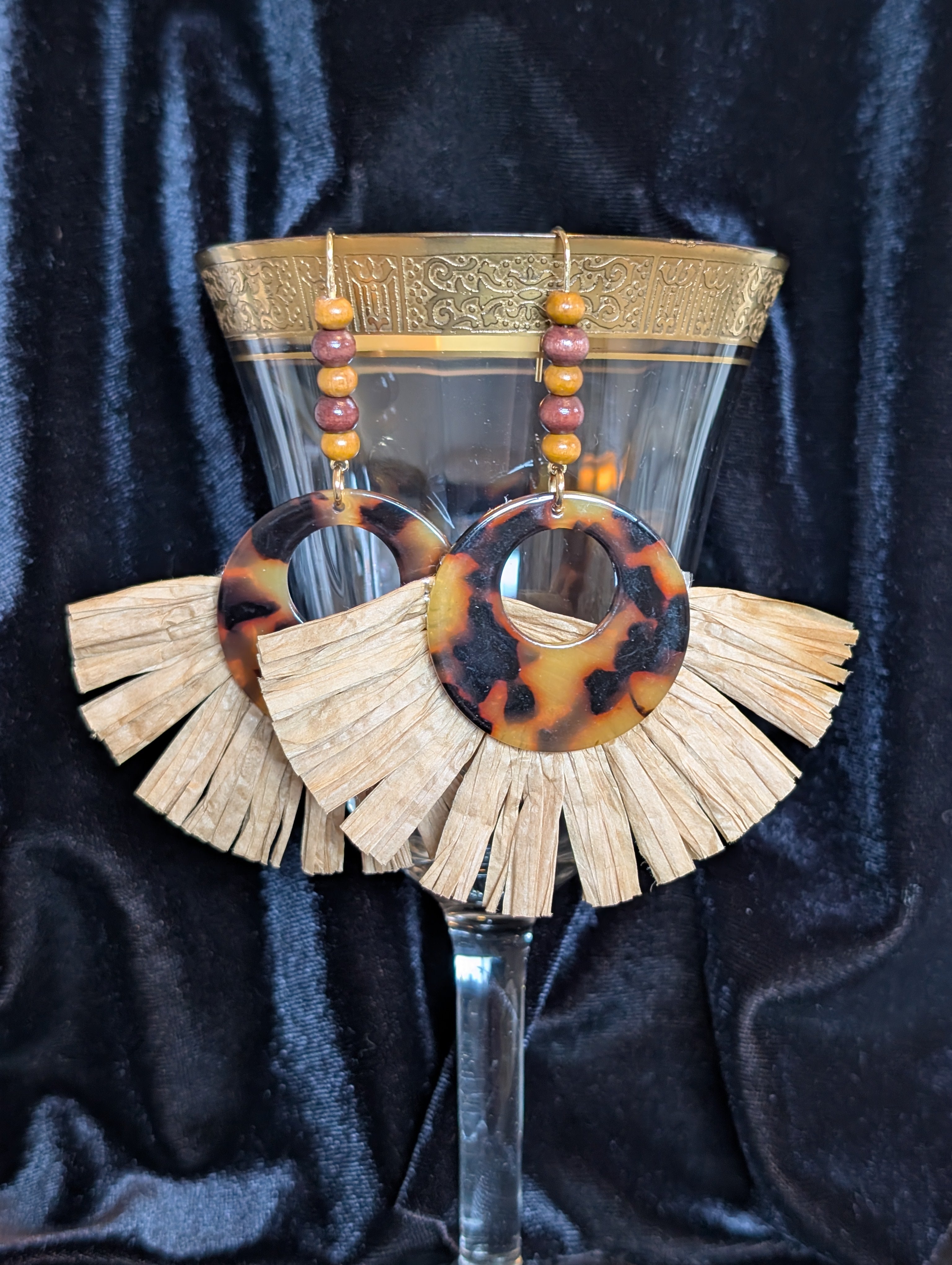 Handmade earrings  #136