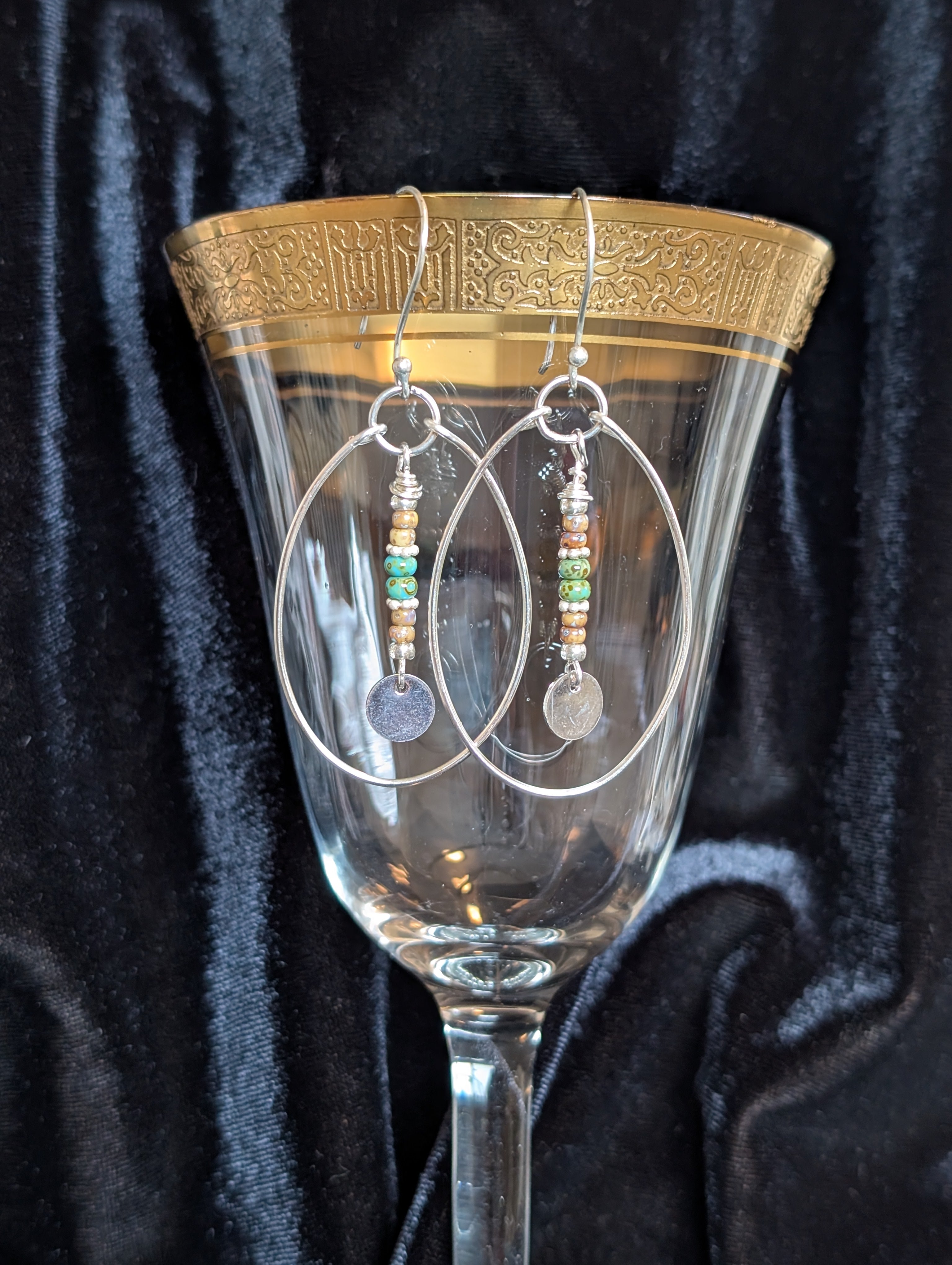 Handmade earrings  #149