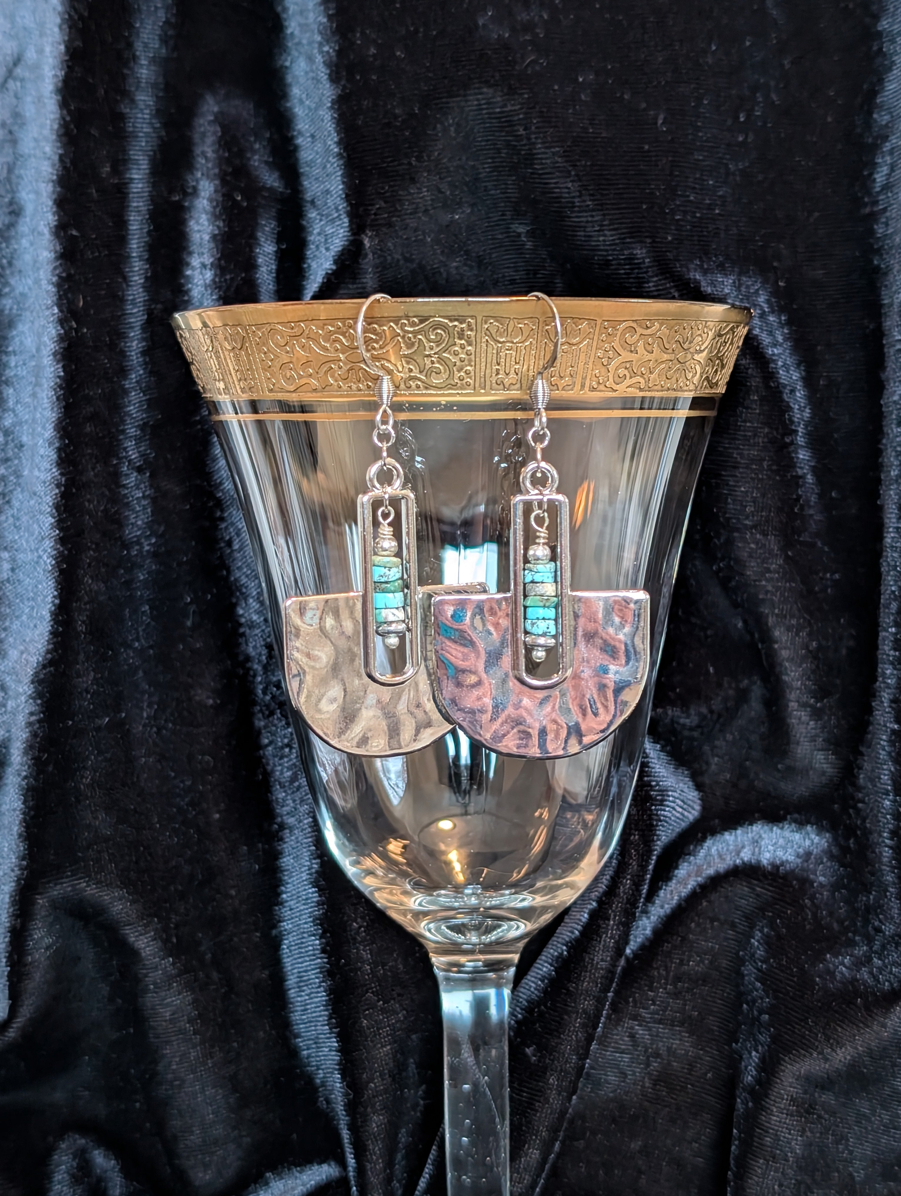 Handmade earrings  #163
