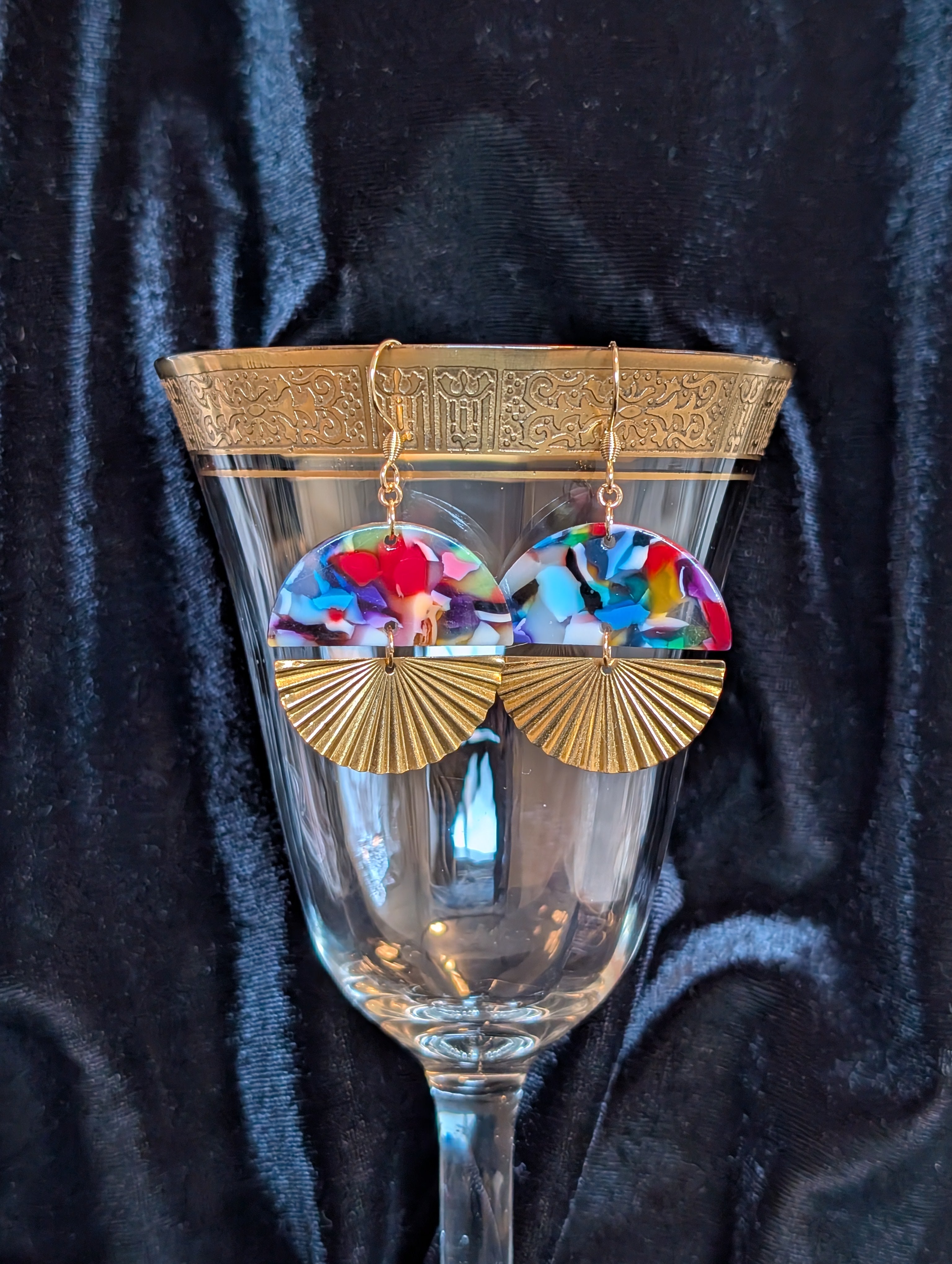 Handmade earrings  #166