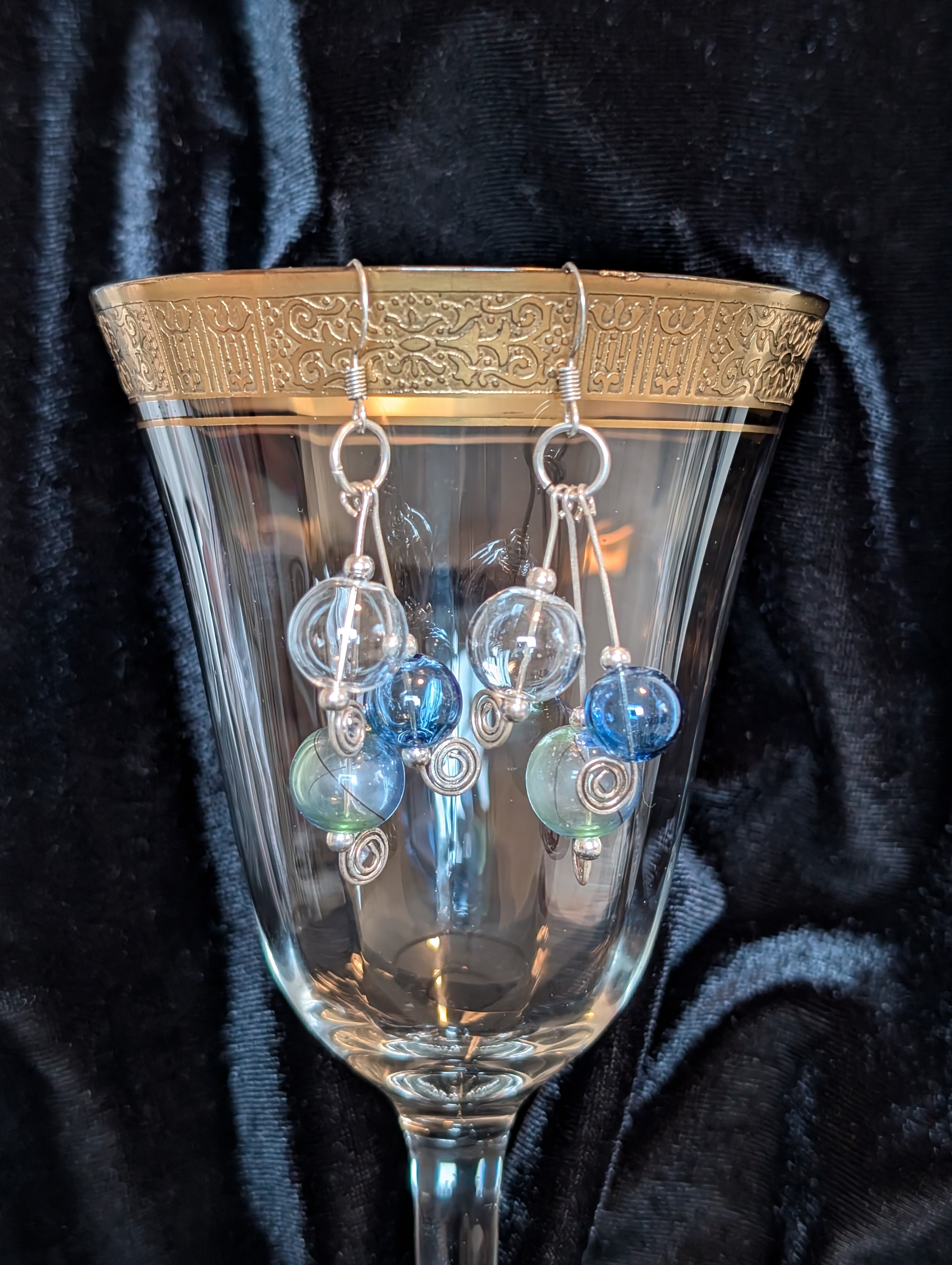 Handmade earrings  #169