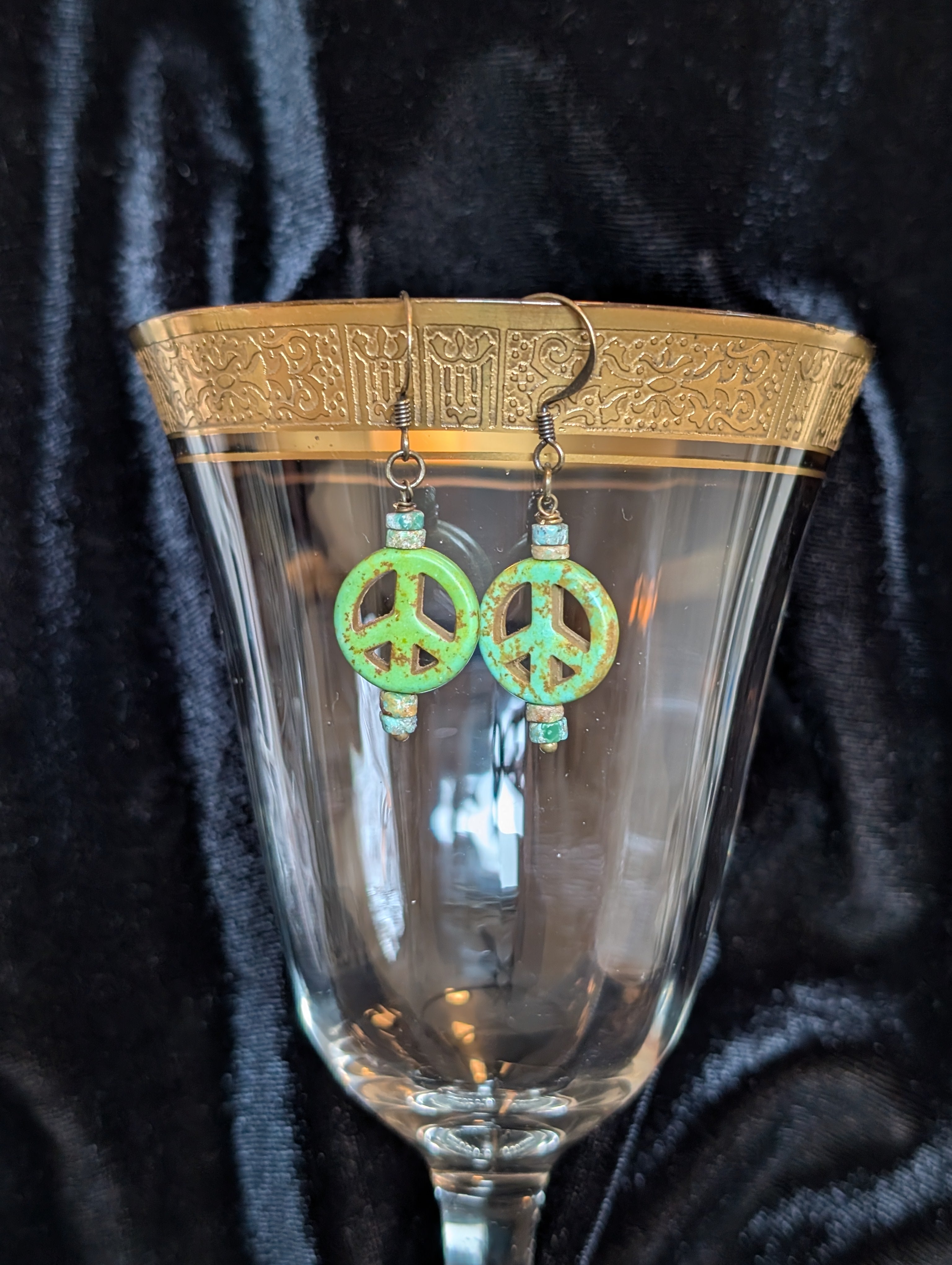 Handmade earrings  #193