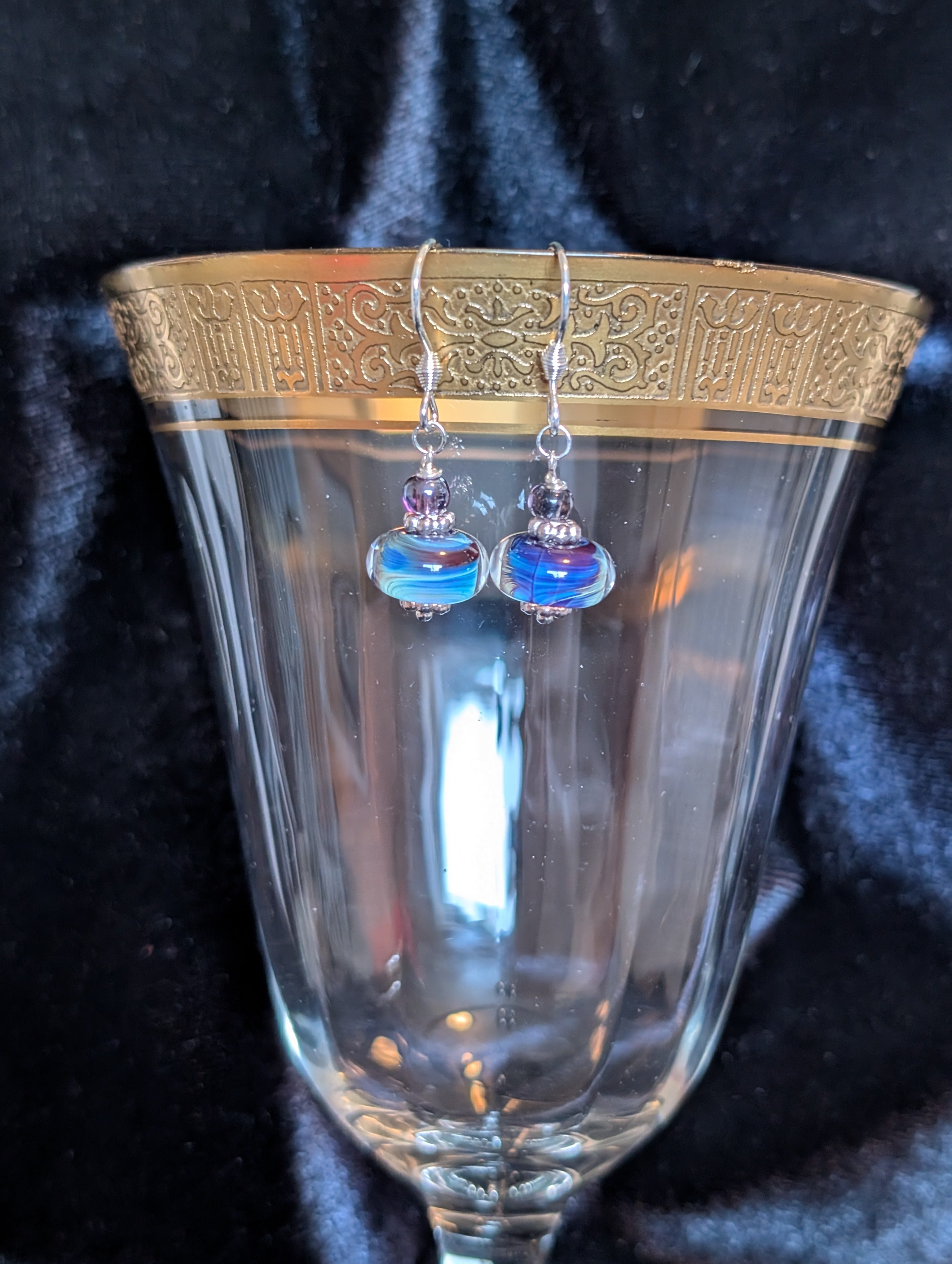 Handmade earrings  #075