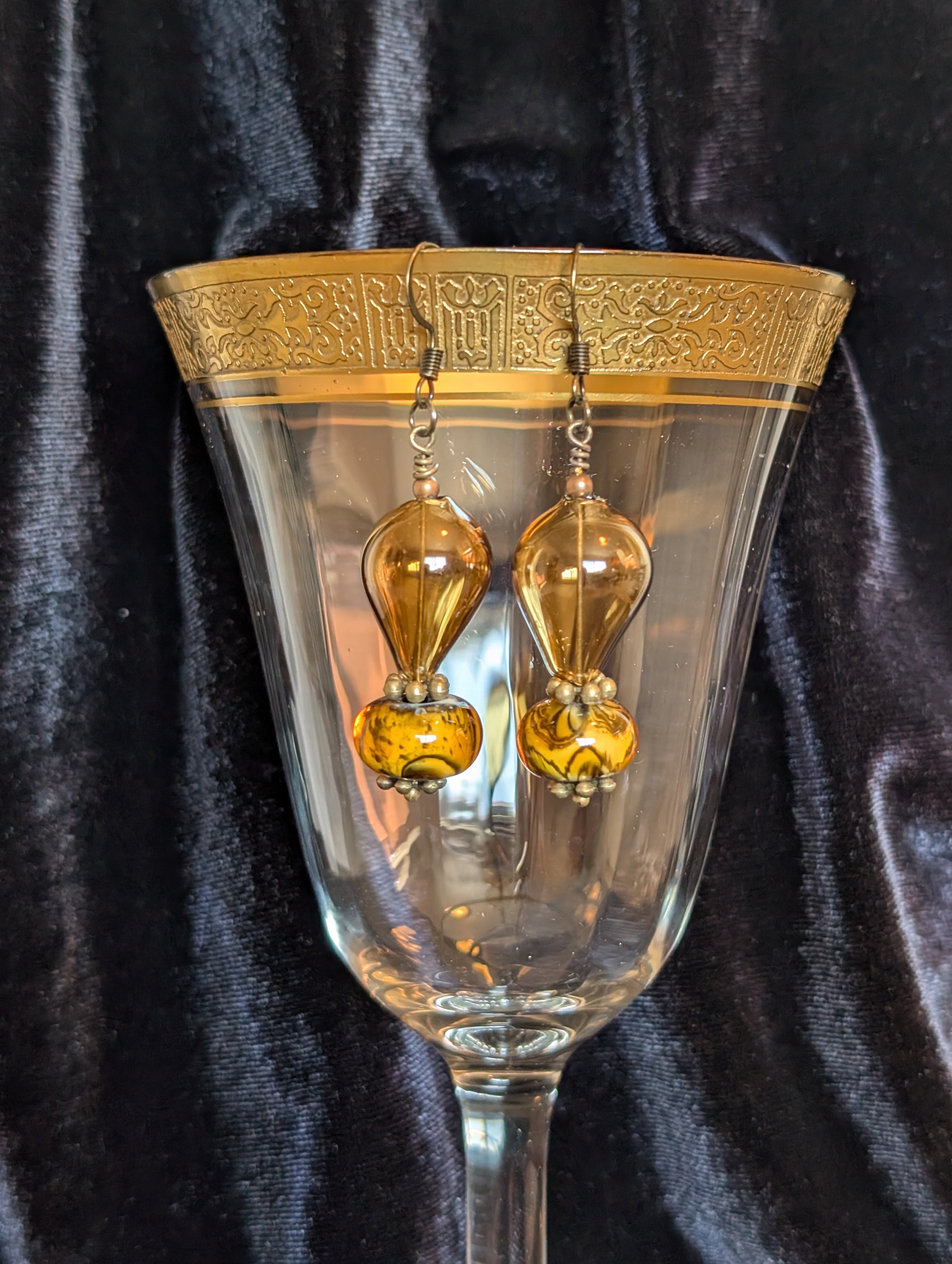 Handmade earrings  #095