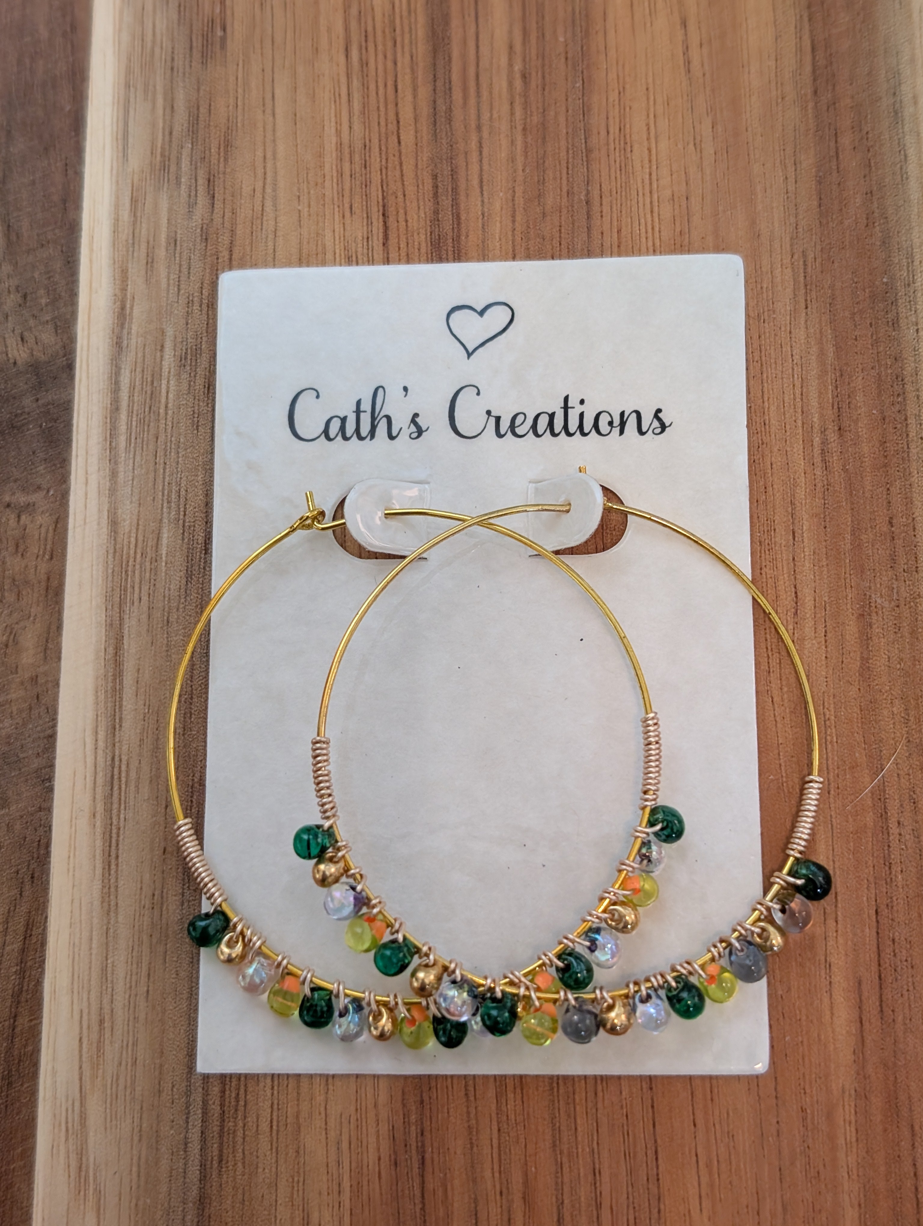 Handmade earrings  #999